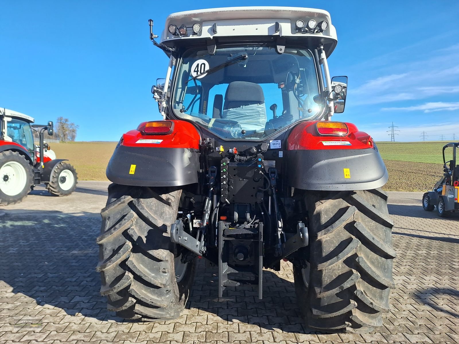 Traktor typu Steyr 4140 Expert, Neumaschine v Aurolzmünster (Obrázek 4)
