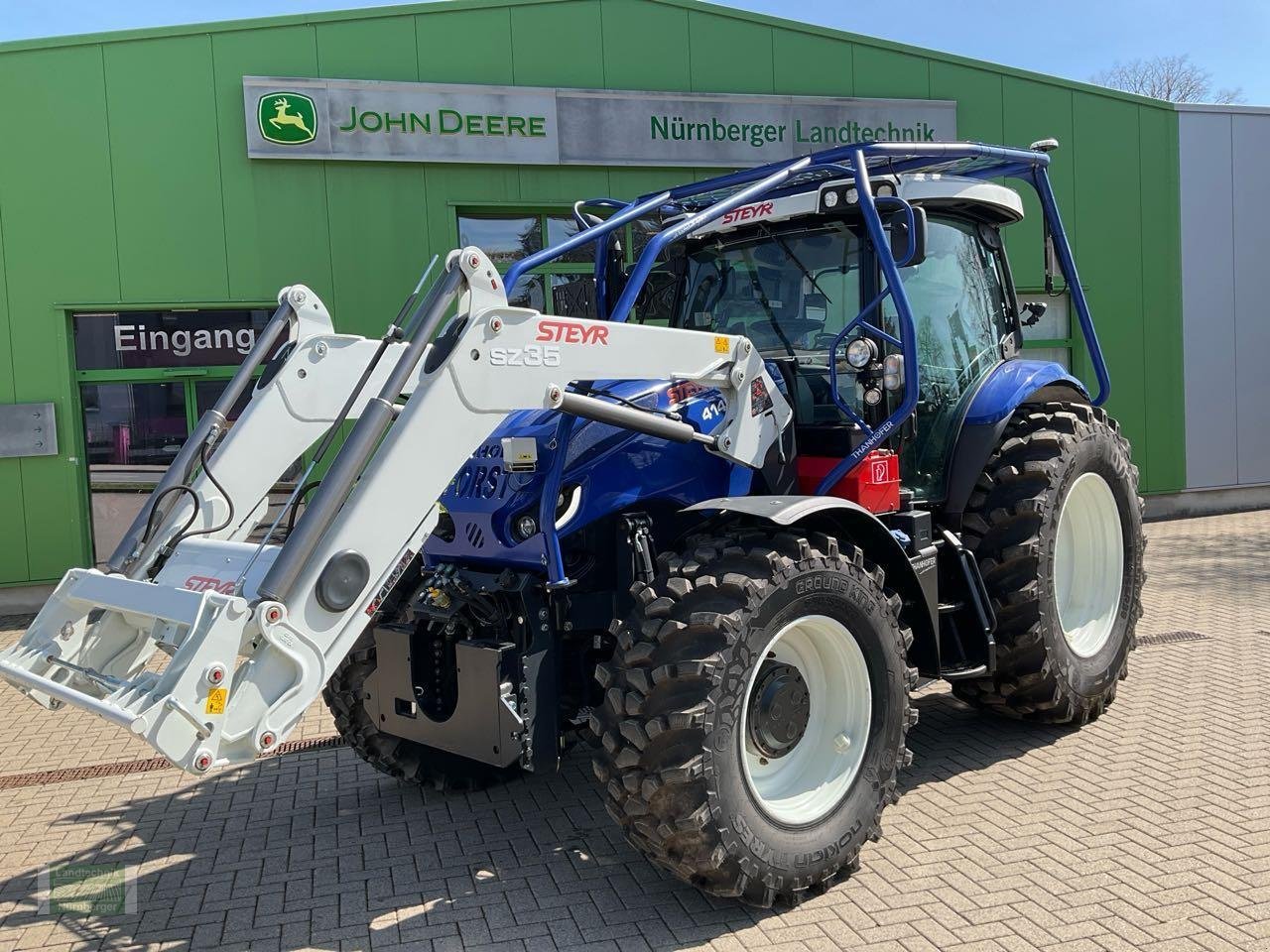 Traktor des Typs Steyr 4145 CVT Profi, Gebrauchtmaschine in Leubsdorf (Bild 1)