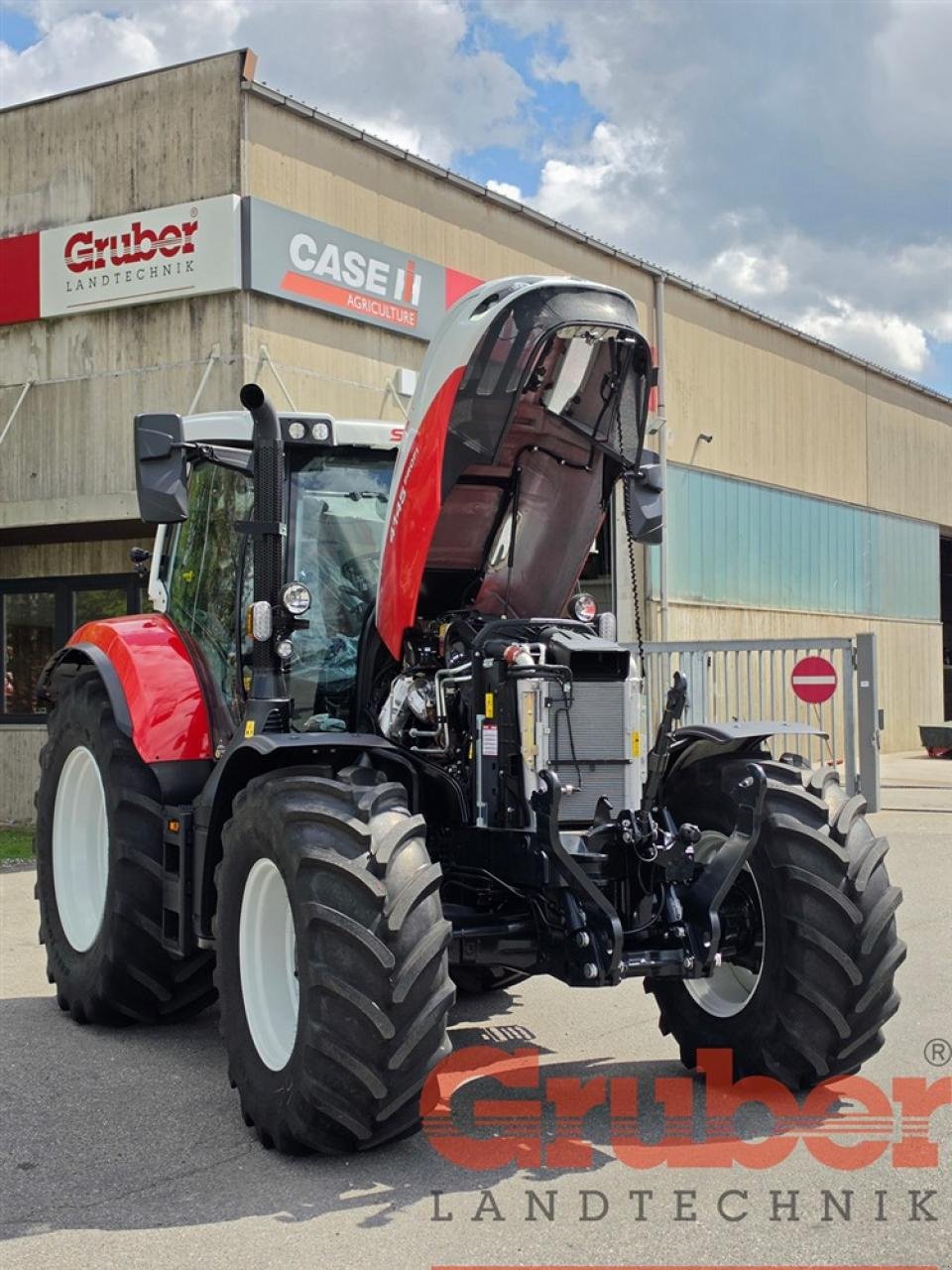 Traktor Türe ait Steyr 4145 Profi AD8, Neumaschine içinde Ampfing (resim 2)