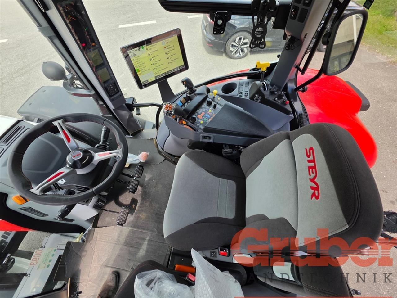 Traktor Türe ait Steyr 4145 Profi AD8, Neumaschine içinde Ampfing (resim 9)