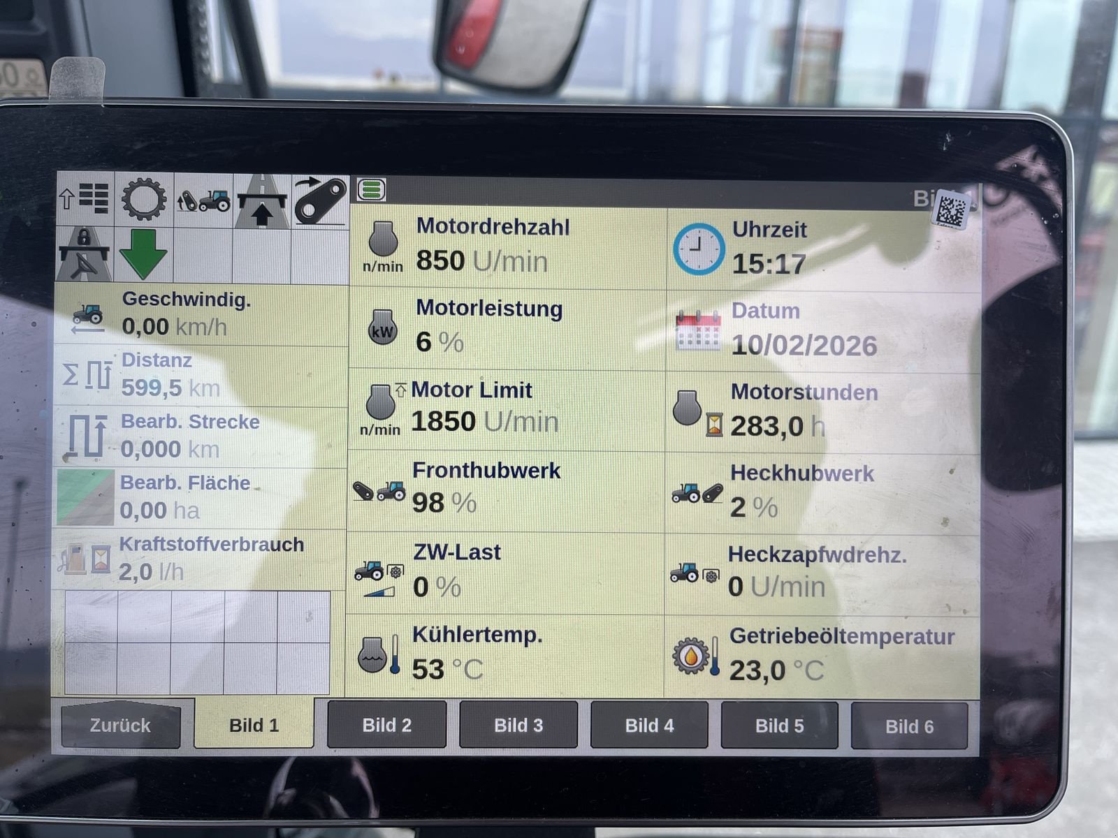 Traktor Türe ait Steyr 4145 Profi CVT, Neumaschine içinde Harmannsdorf (resim 21)