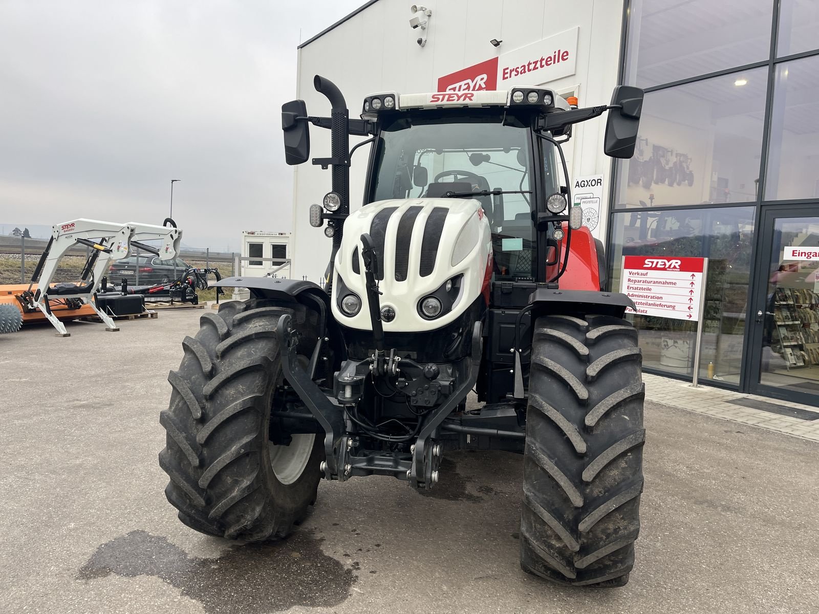 Traktor Türe ait Steyr 4145 Profi CVT, Neumaschine içinde Harmannsdorf (resim 2)