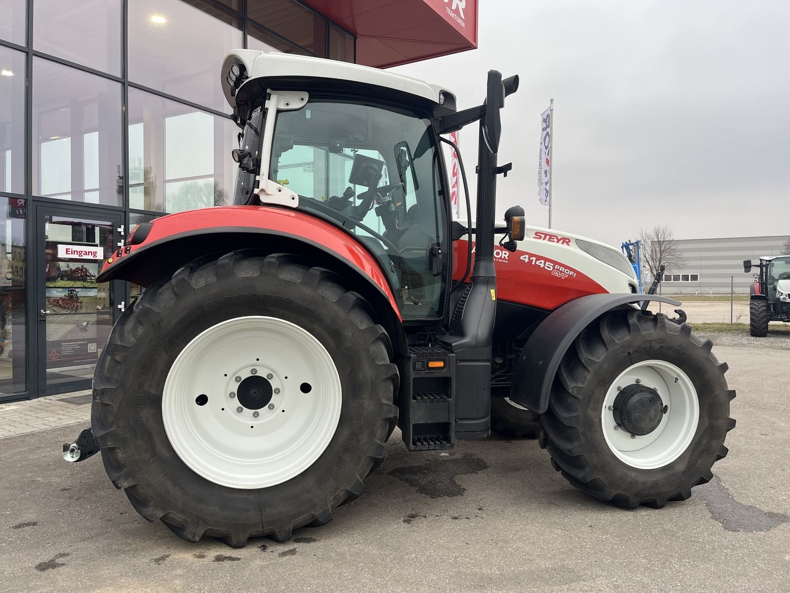 Traktor Türe ait Steyr 4145 Profi CVT, Neumaschine içinde Harmannsdorf (resim 5)