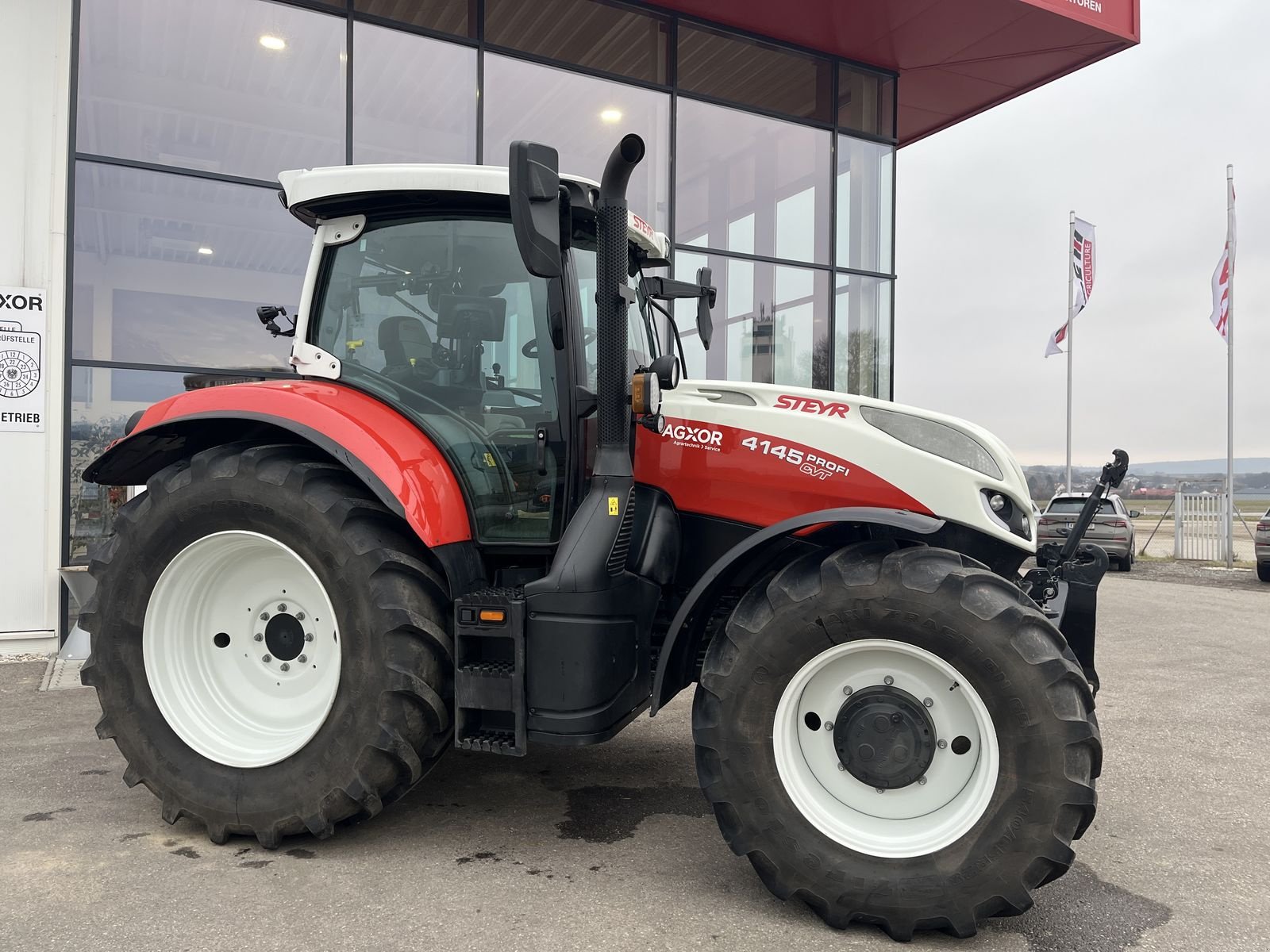 Traktor Türe ait Steyr 4145 Profi CVT, Neumaschine içinde Harmannsdorf (resim 4)