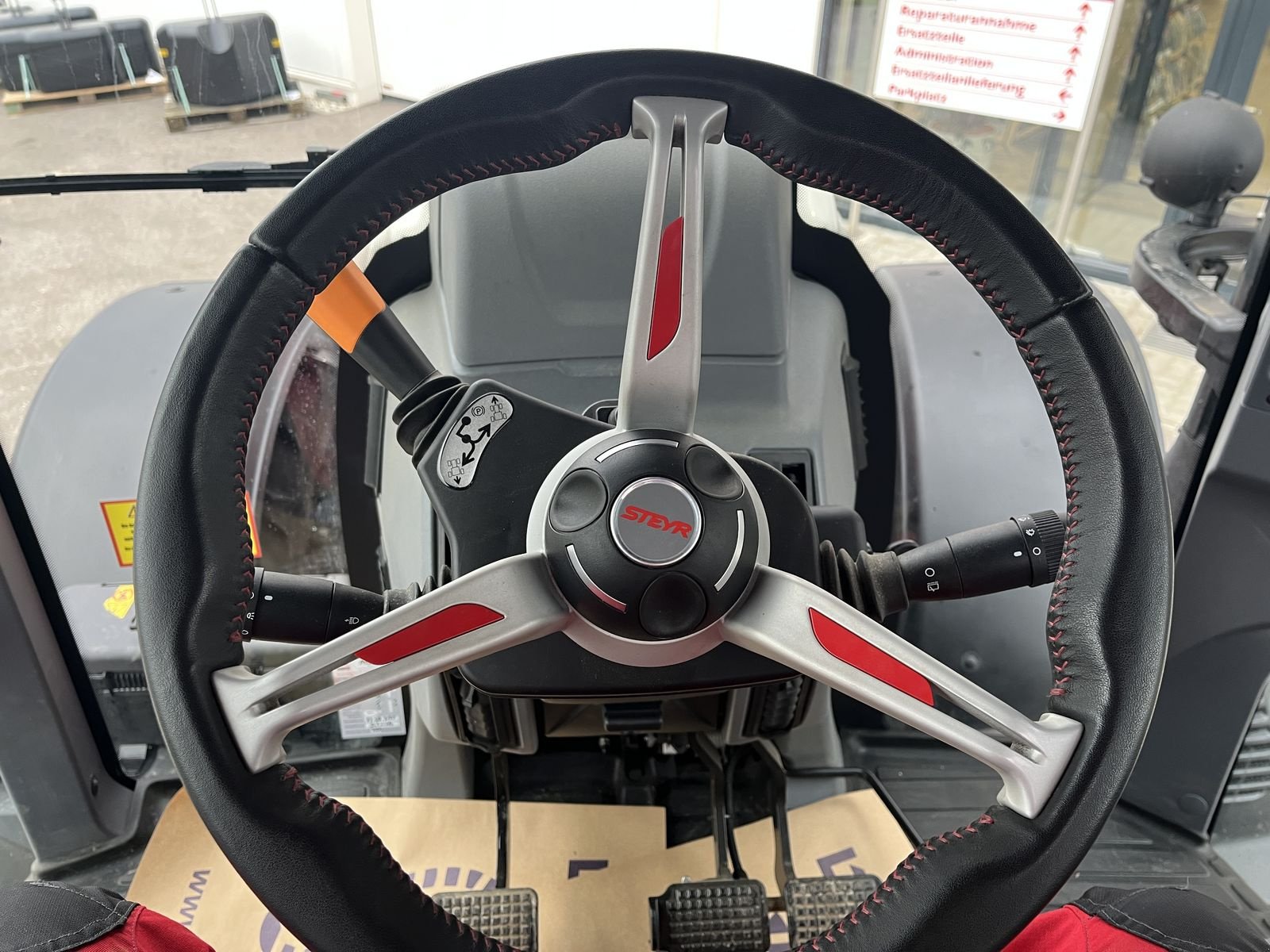 Traktor Türe ait Steyr 4145 Profi CVT, Neumaschine içinde Harmannsdorf (resim 27)