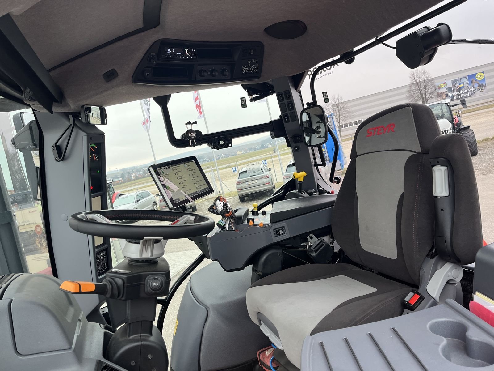 Traktor Türe ait Steyr 4145 Profi CVT, Neumaschine içinde Harmannsdorf (resim 20)