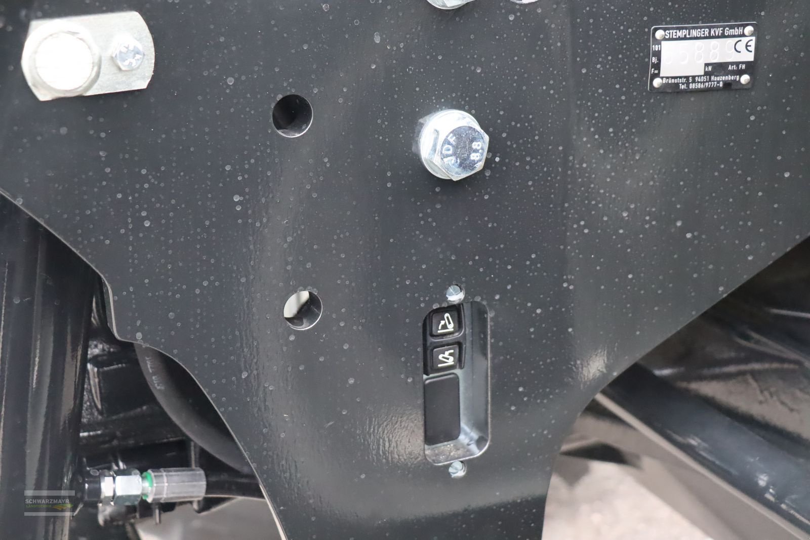 Traktor of the type Steyr 4145 Profi CVT, Neumaschine in Aurolzmünster (Picture 14)