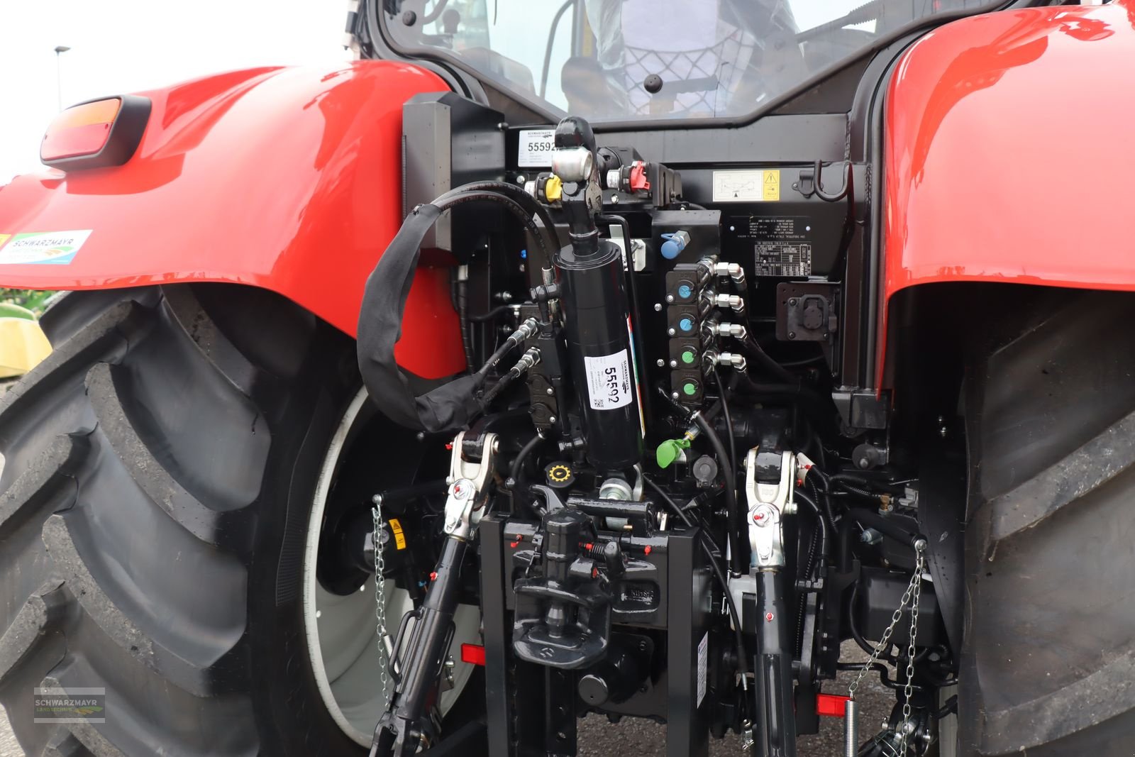 Traktor of the type Steyr 4145 Profi CVT, Neumaschine in Aurolzmünster (Picture 11)