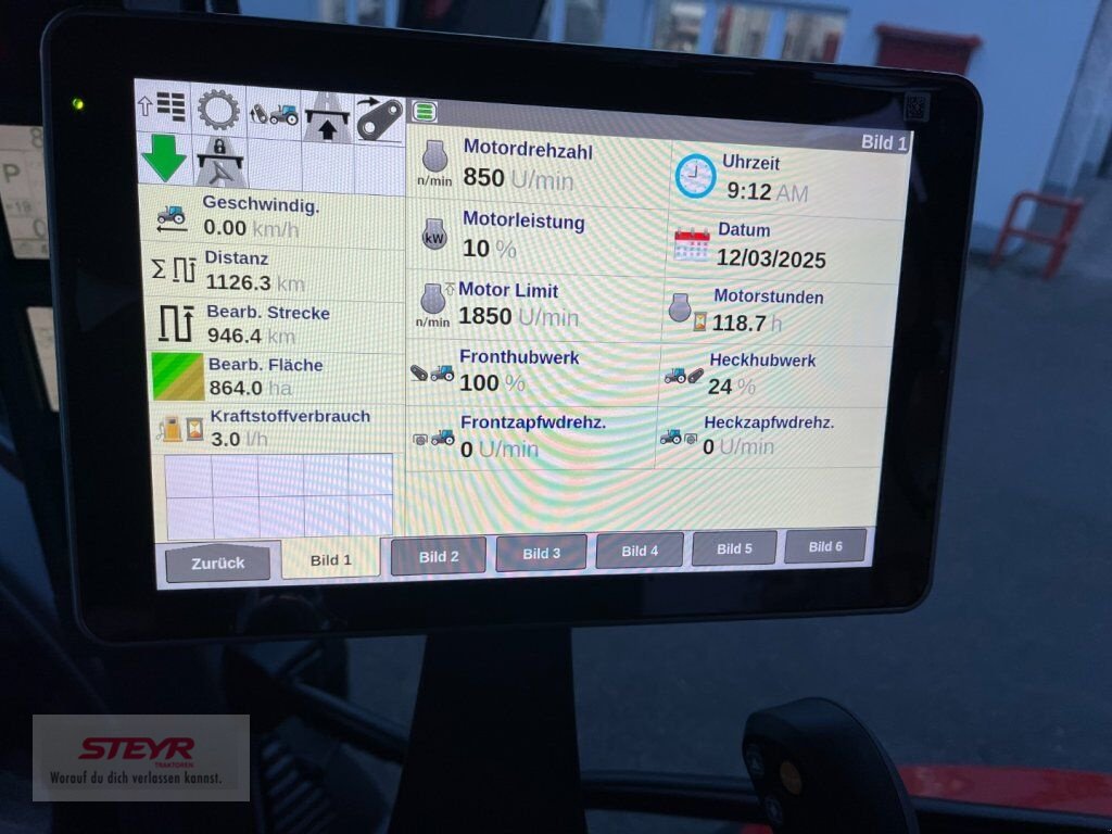 Traktor a típus Steyr 4145 Profi CVT, Neumaschine ekkor: Kilb (Kép 2)