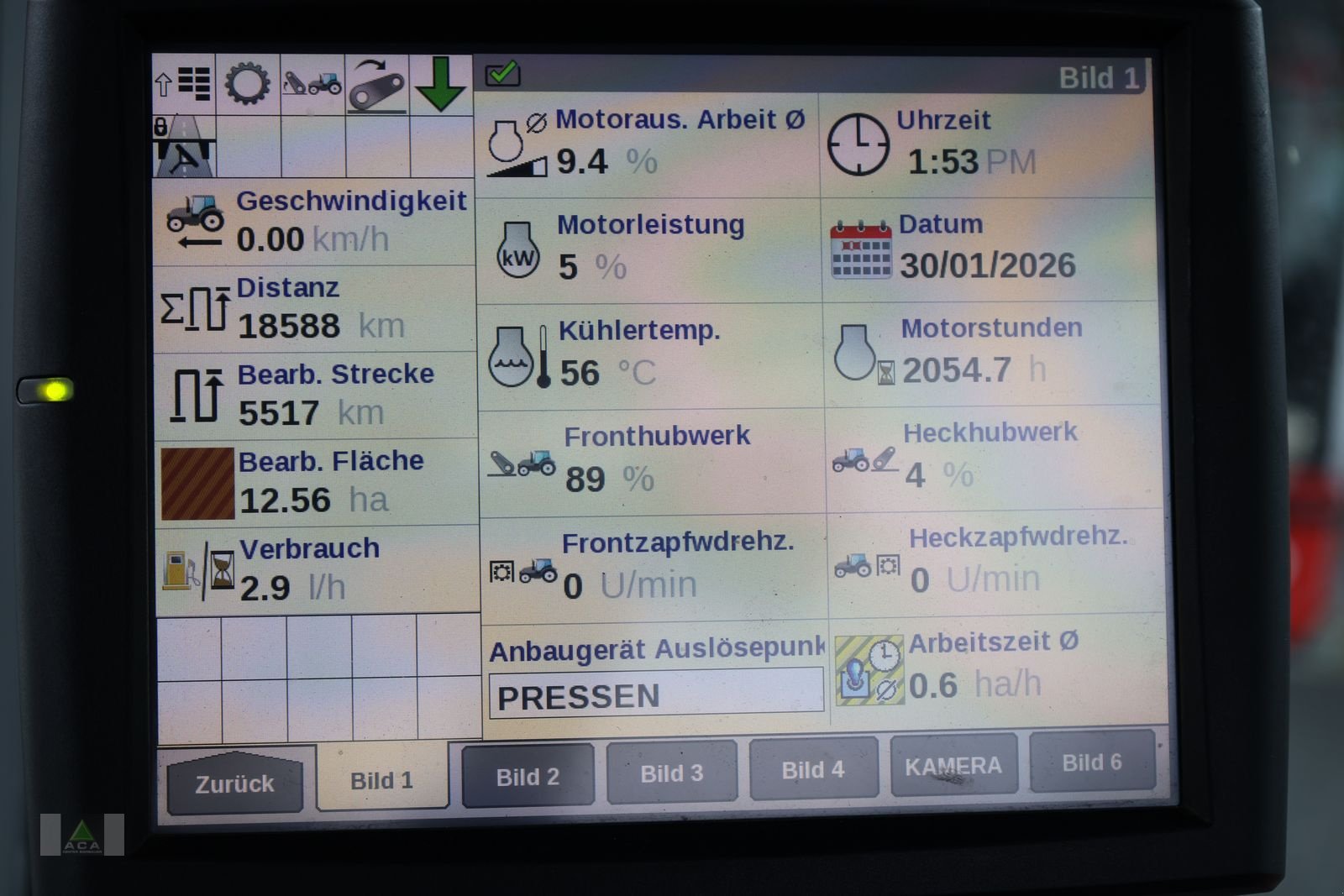 Traktor du type Steyr 4145 Profi, Gebrauchtmaschine en Markt Hartmannsdorf (Photo 15)