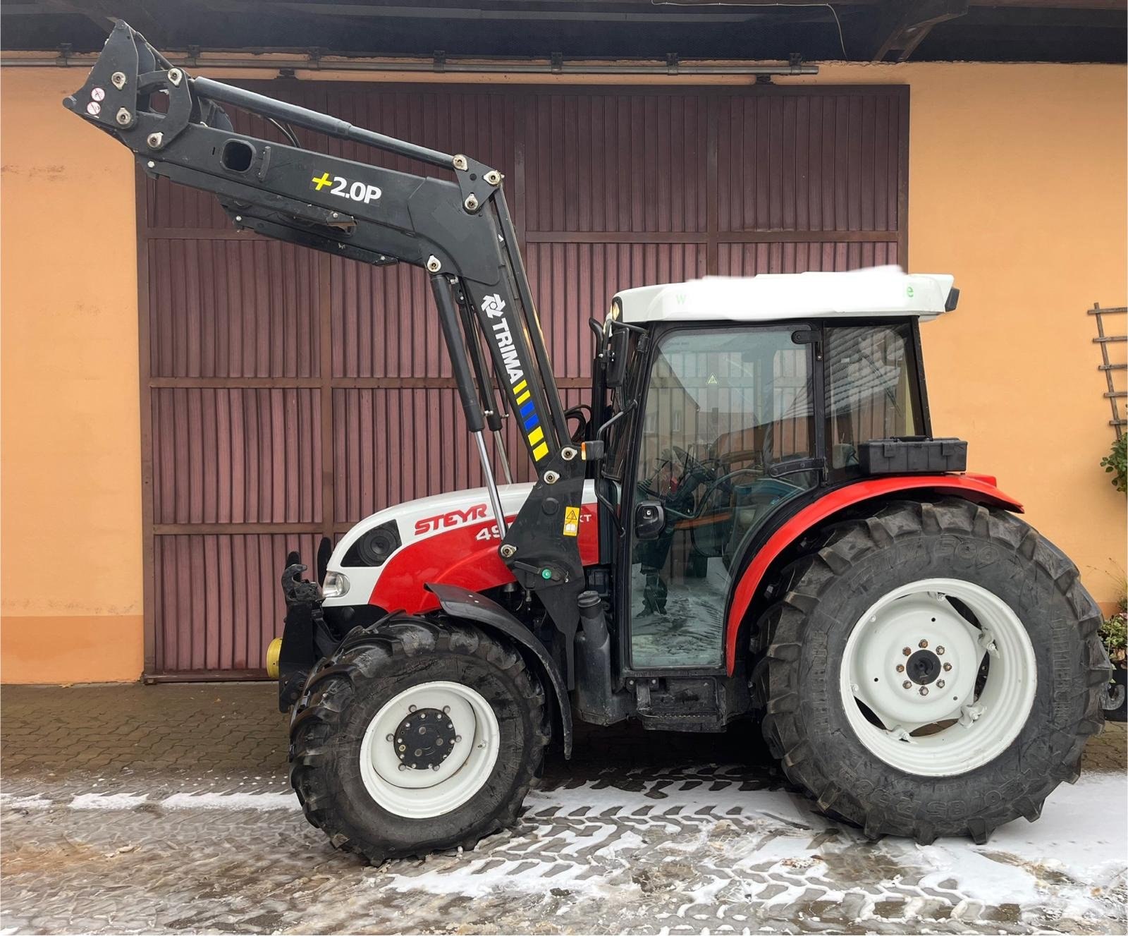 Traktor van het type Steyr 495 Kompakt, Gebrauchtmaschine in Waigolshausen (Foto 1)