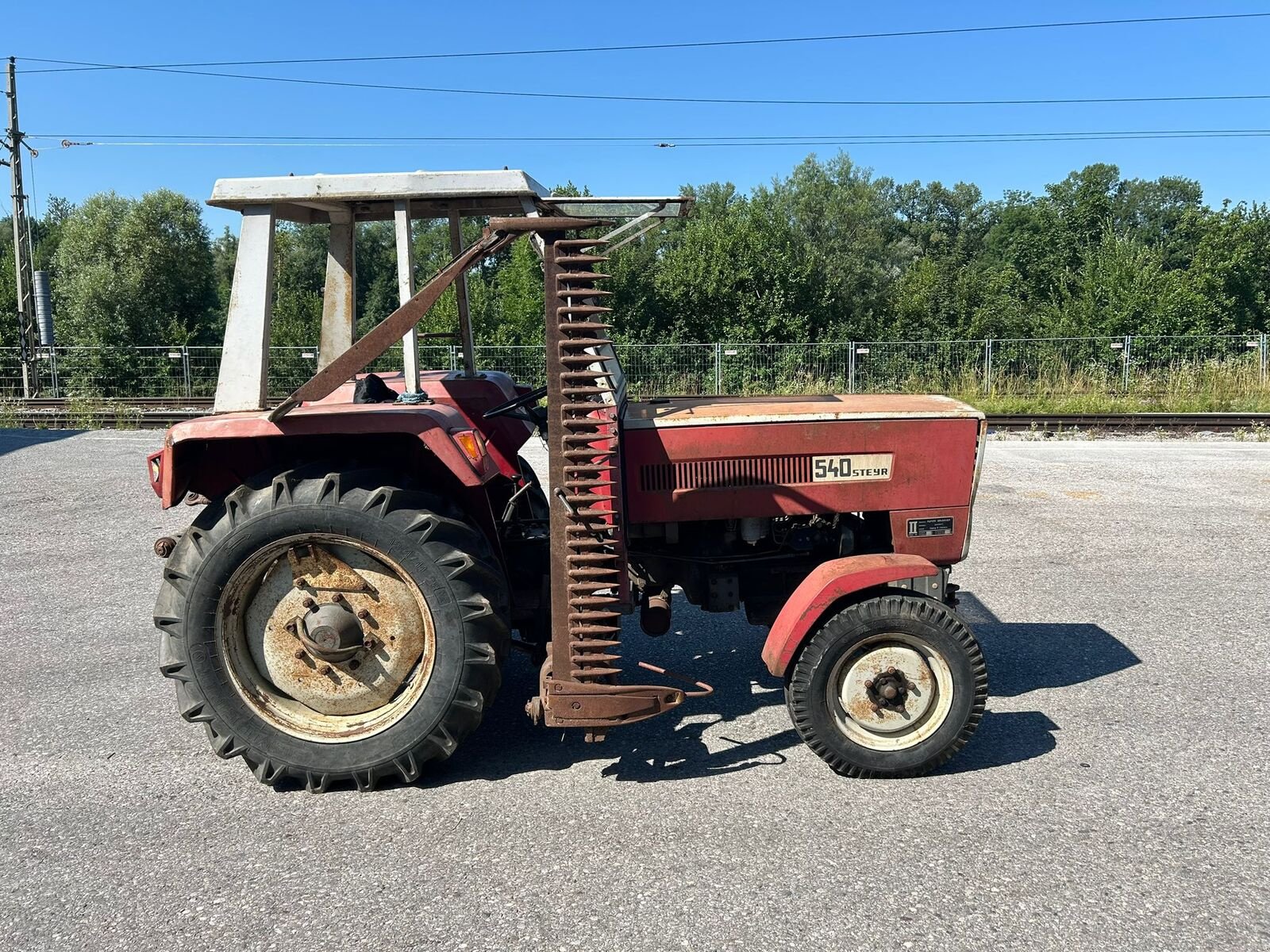 Traktor of the type Steyr 540, Gebrauchtmaschine in Bergheim (Picture 6)