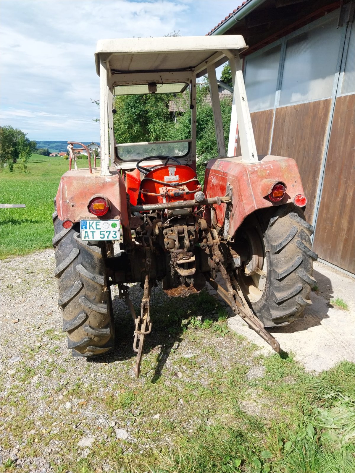 Traktor Türe ait Steyr 540, Gebrauchtmaschine içinde Betzigau (resim 2)