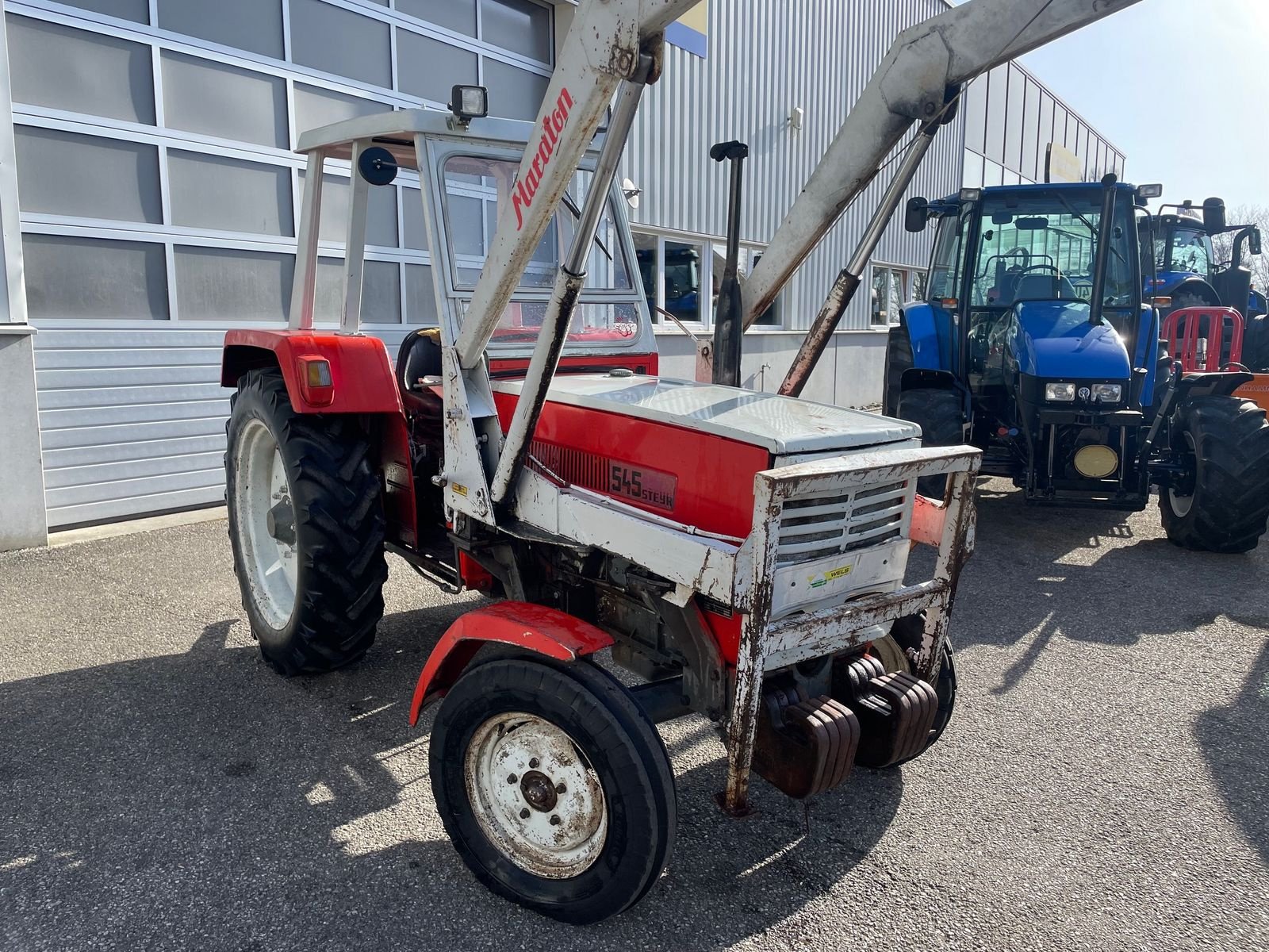 Traktor от тип Steyr 545, Gebrauchtmaschine в Burgkirchen (Снимка 2)