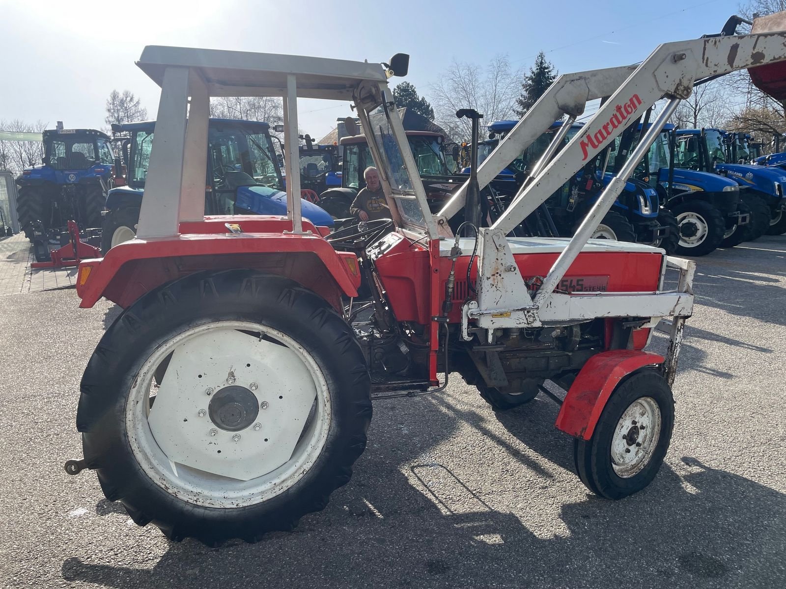 Traktor от тип Steyr 545, Gebrauchtmaschine в Burgkirchen (Снимка 6)