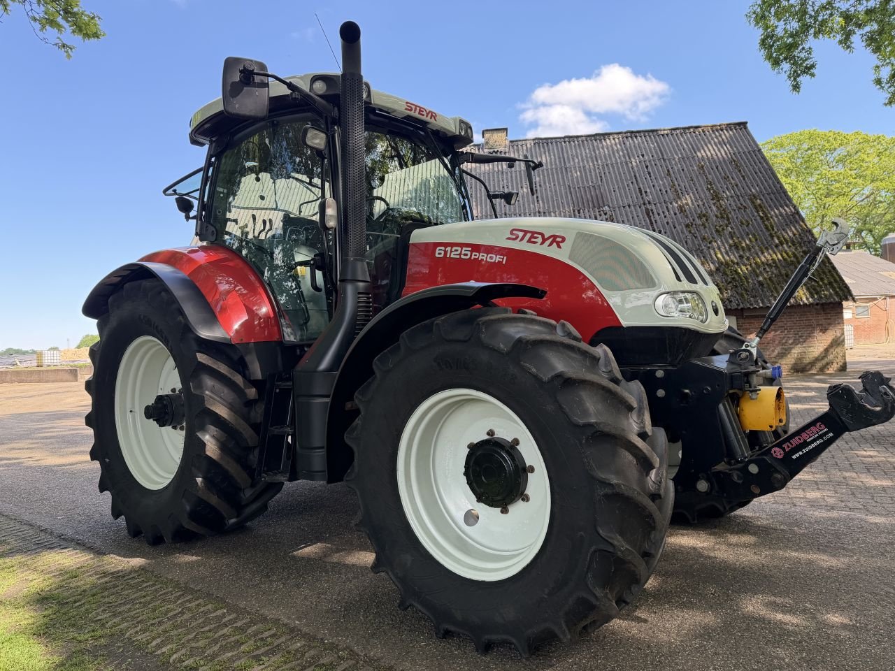 Traktor des Typs Steyr 6125 Profi, Gebrauchtmaschine in Rossum (Bild 2)