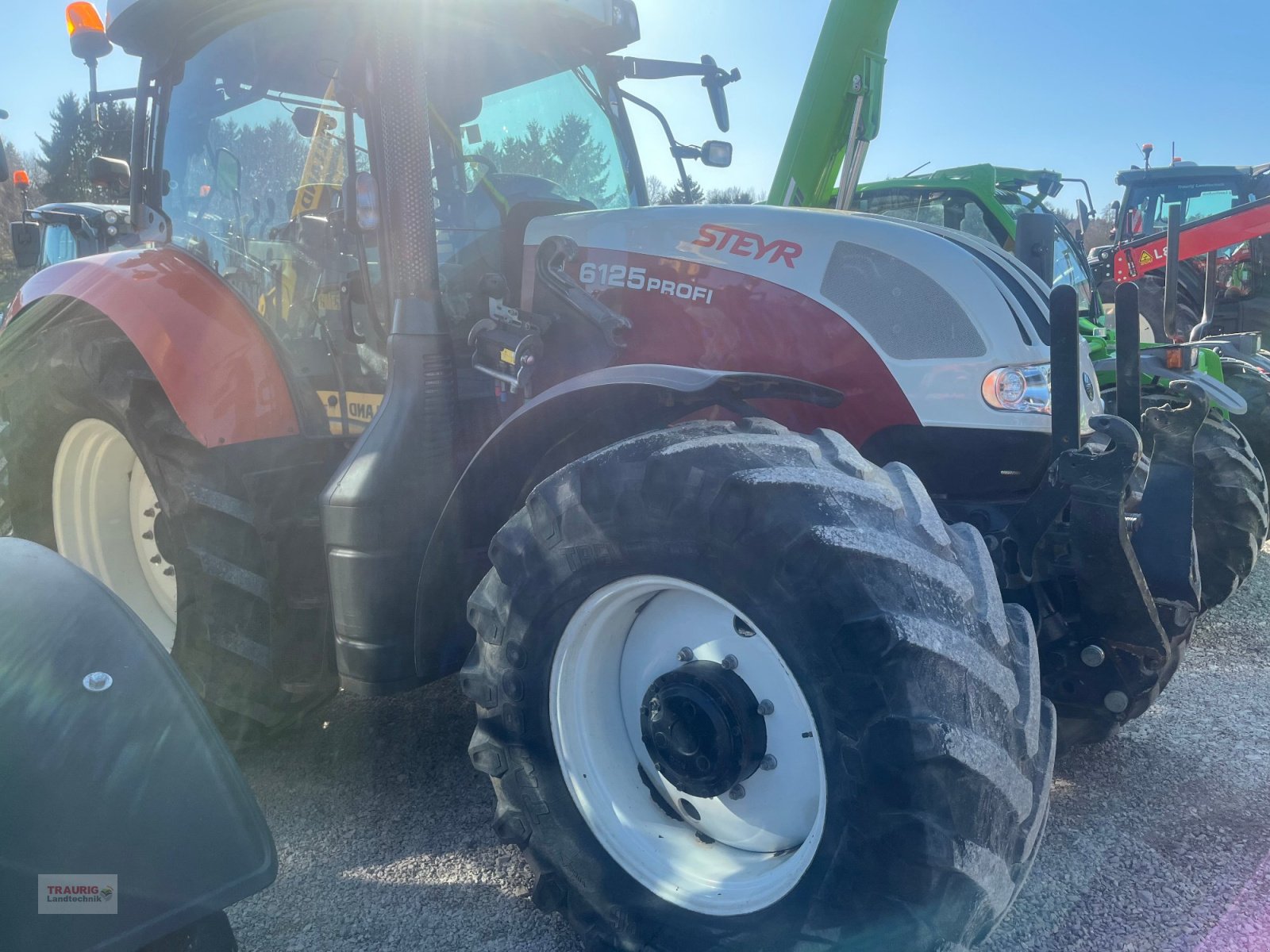 Traktor типа Steyr 6125 Profi, Gebrauchtmaschine в Mainburg/Wambach (Фотография 7)