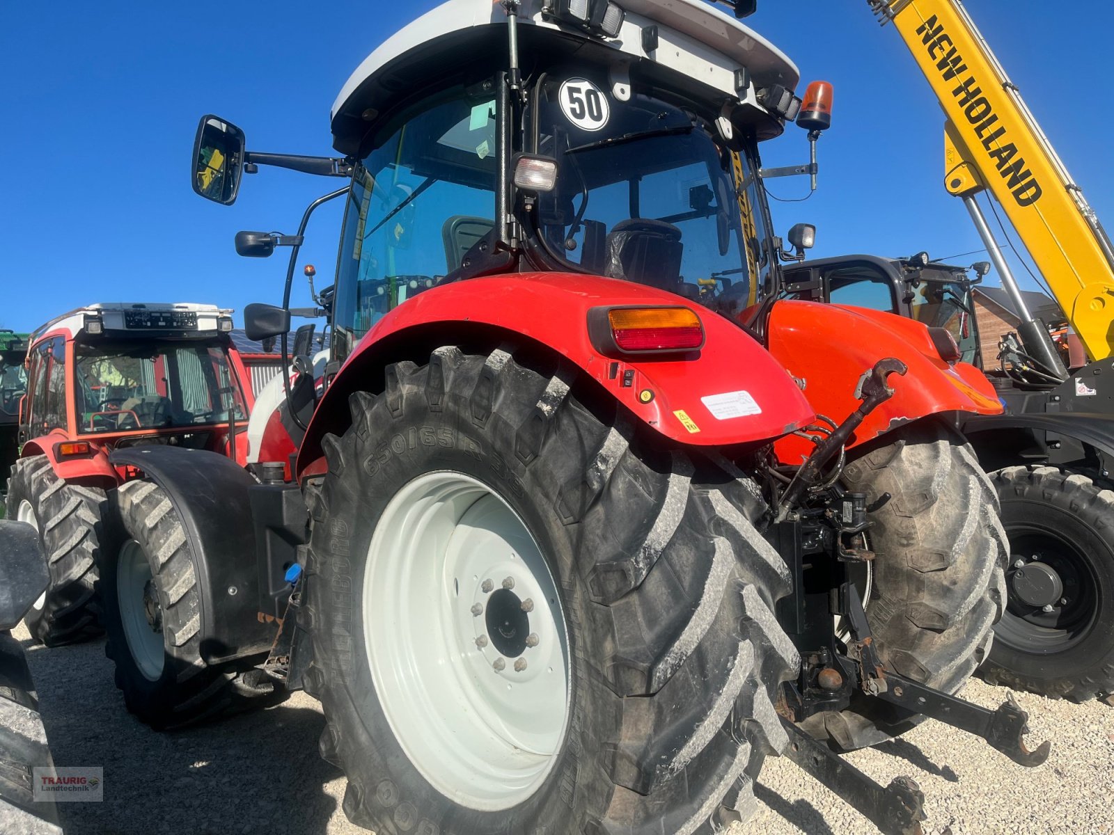 Traktor типа Steyr 6125 Profi, Gebrauchtmaschine в Mainburg/Wambach (Фотография 10)