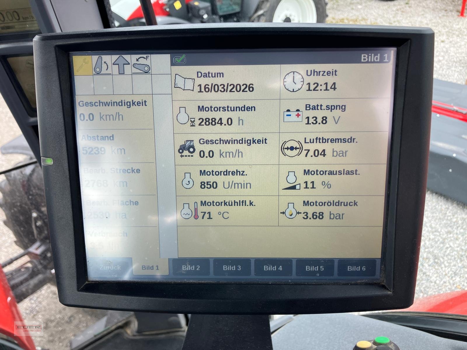 Traktor del tipo Steyr 6130 CVT, Gebrauchtmaschine en Pähl (Imagen 11)