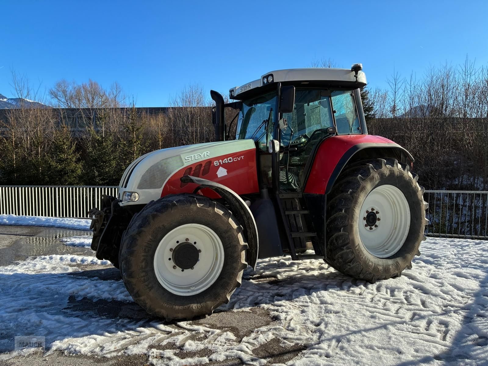 Traktor Türe ait Steyr 6140 CVT, Gebrauchtmaschine içinde Burgkirchen (resim 2)