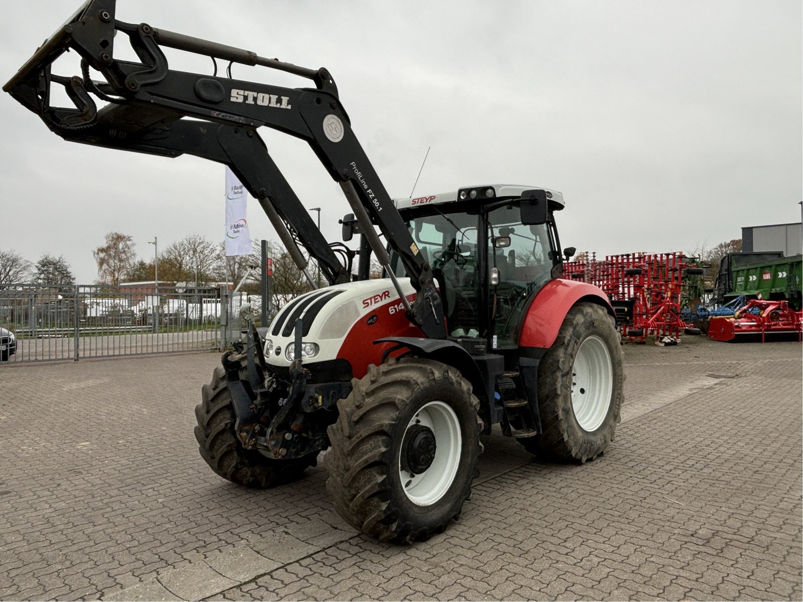 Traktor of the type Steyr 6140 Profi Eco Tech, Gebrauchtmaschine in Bad Oldesloe (Picture 1)