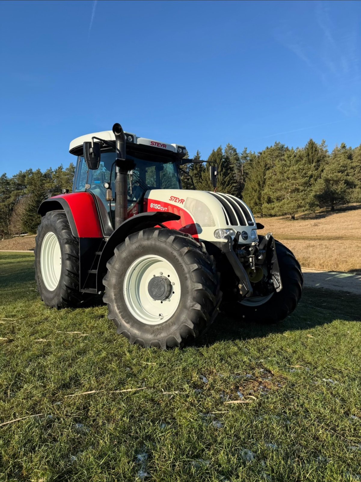 Traktor du type Steyr 6150 CVT, Gebrauchtmaschine en Weilheim (Photo 1)
