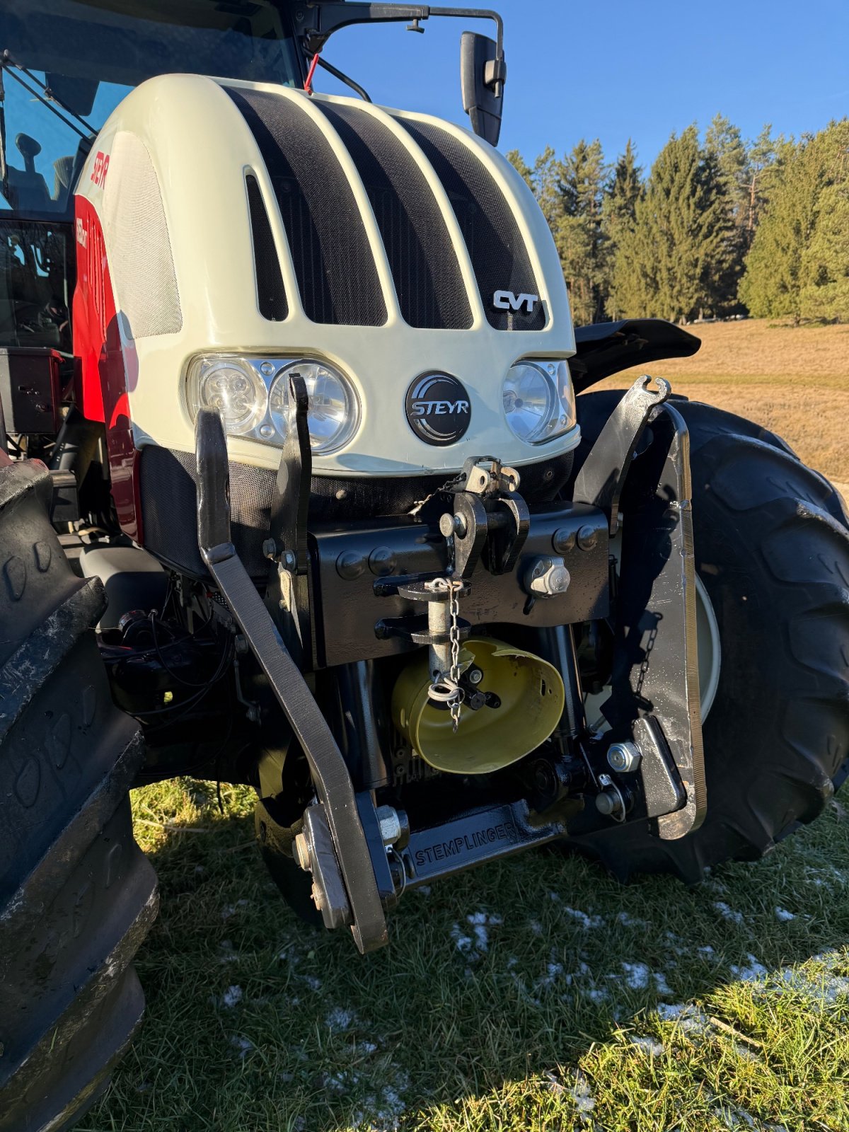 Traktor du type Steyr 6150 CVT, Gebrauchtmaschine en Weilheim (Photo 3)