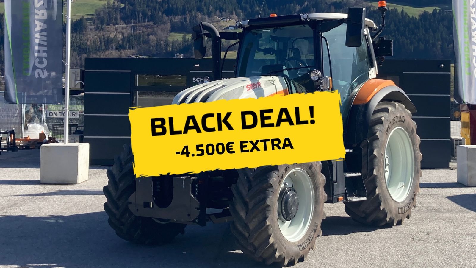 Traktor van het type Steyr 6150 Profi CVT Kommunal, Vorführmaschine in Schlitters (Foto 2)