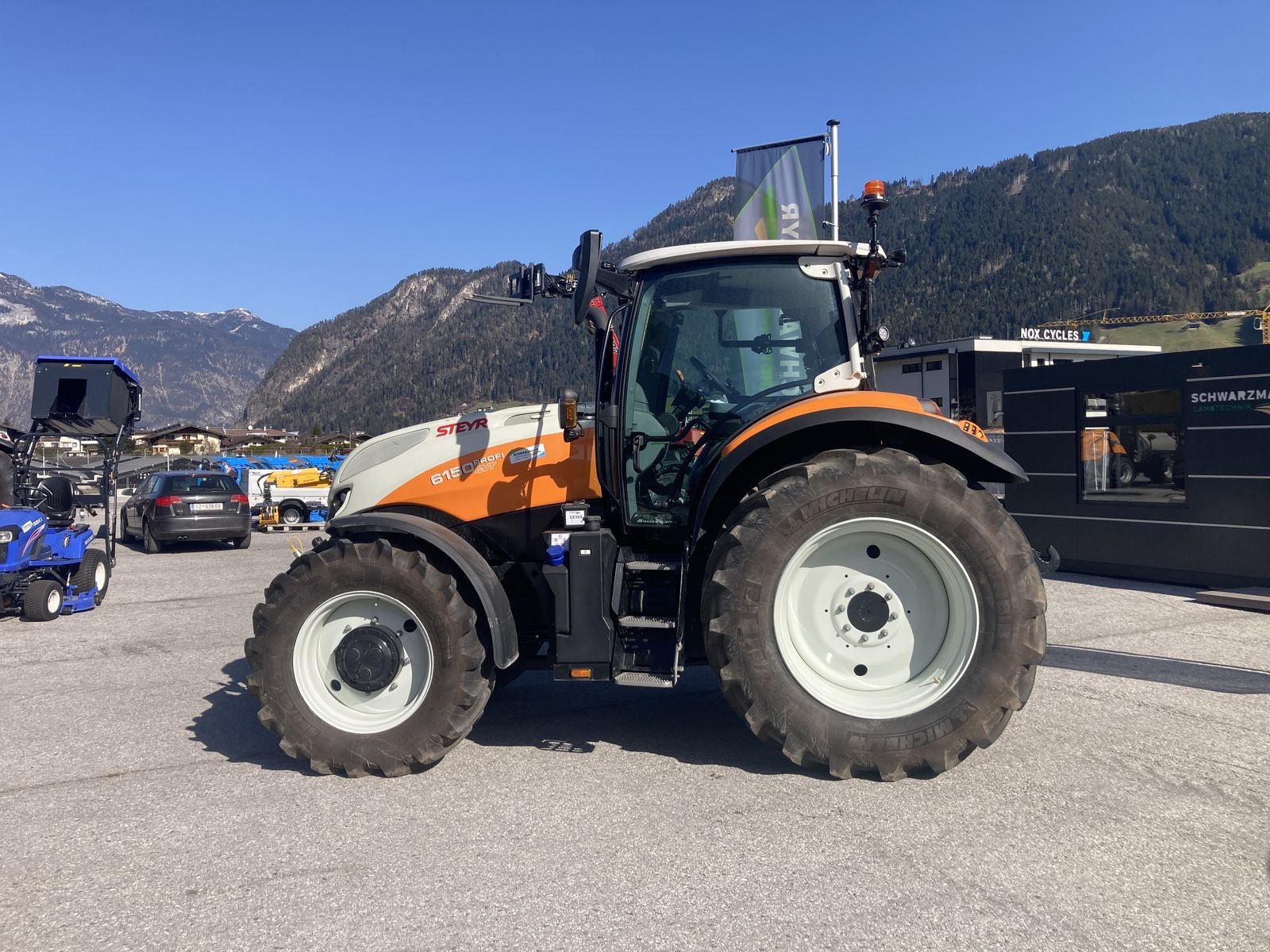 Traktor van het type Steyr 6150 Profi CVT Kommunal, Vorführmaschine in Schlitters (Foto 10)