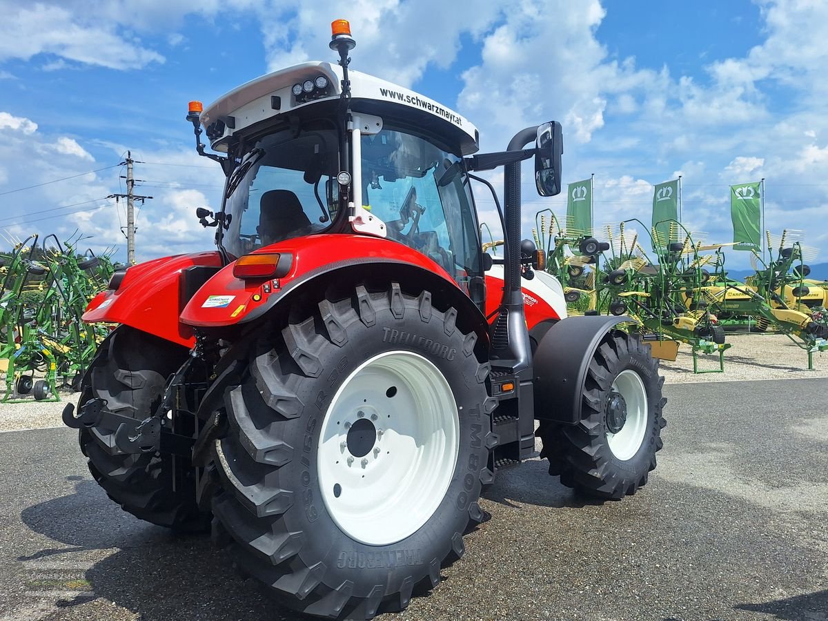 Traktor of the type Steyr 6150 Profi CVT (Stage V), Vorführmaschine in Gampern (Picture 4)