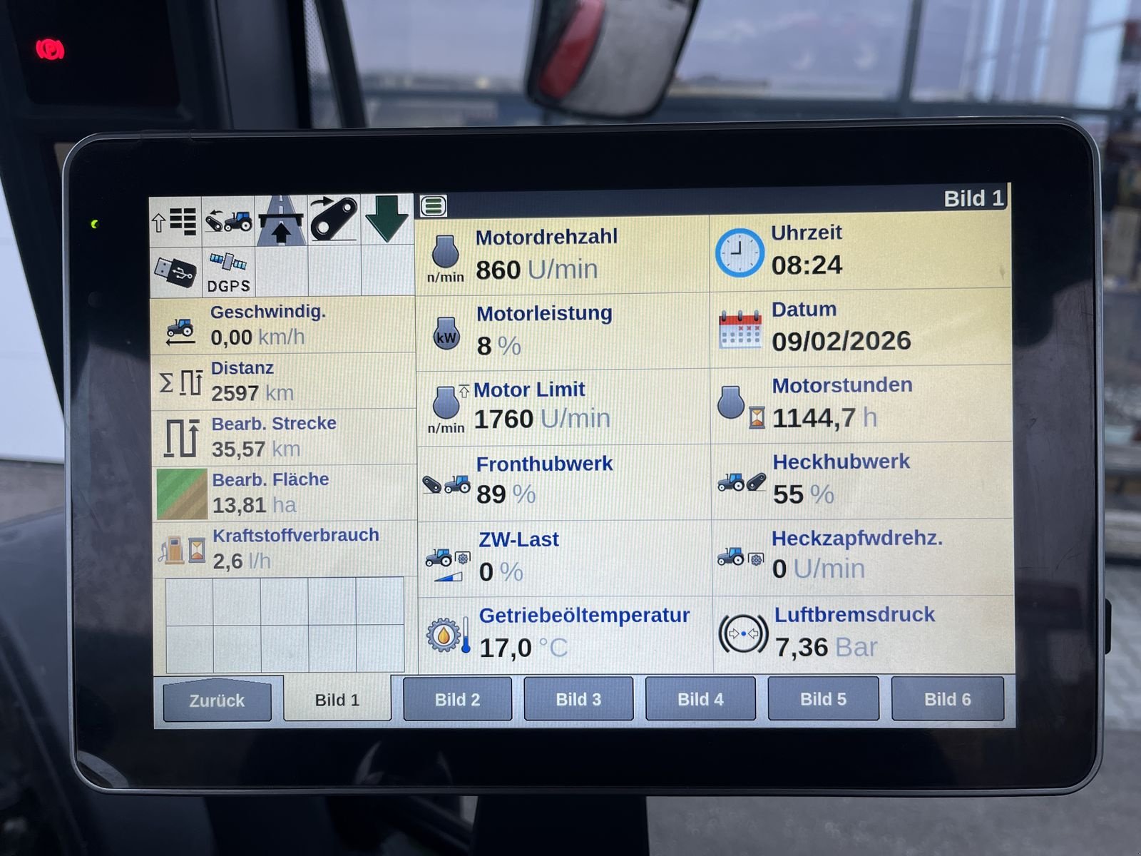 Traktor a típus Steyr 6150 Profi CVT, Neumaschine ekkor: Harmannsdorf (Kép 18)