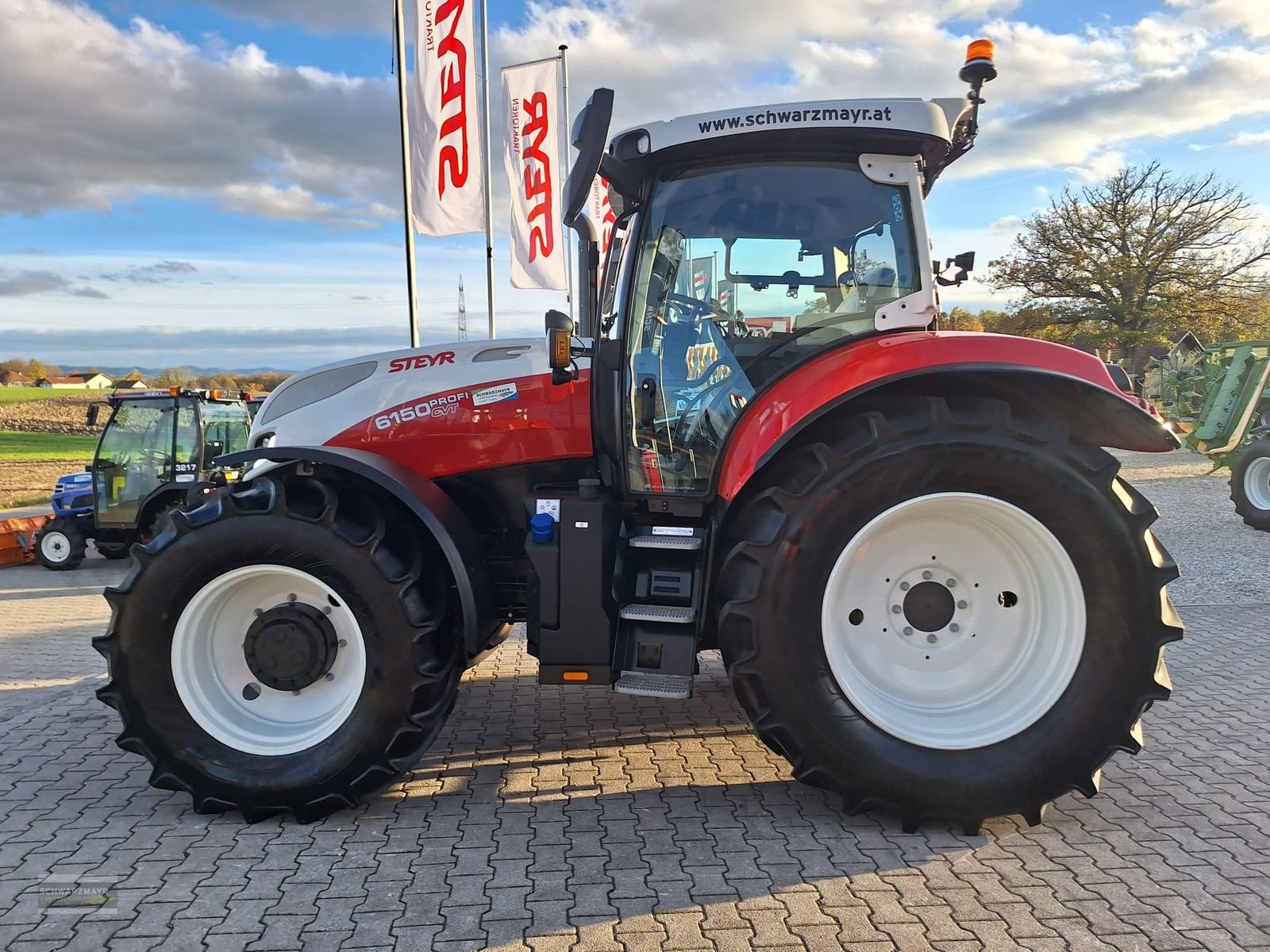 Traktor Türe ait Steyr 6150 Profi CVT, Neumaschine içinde Gampern (resim 3)