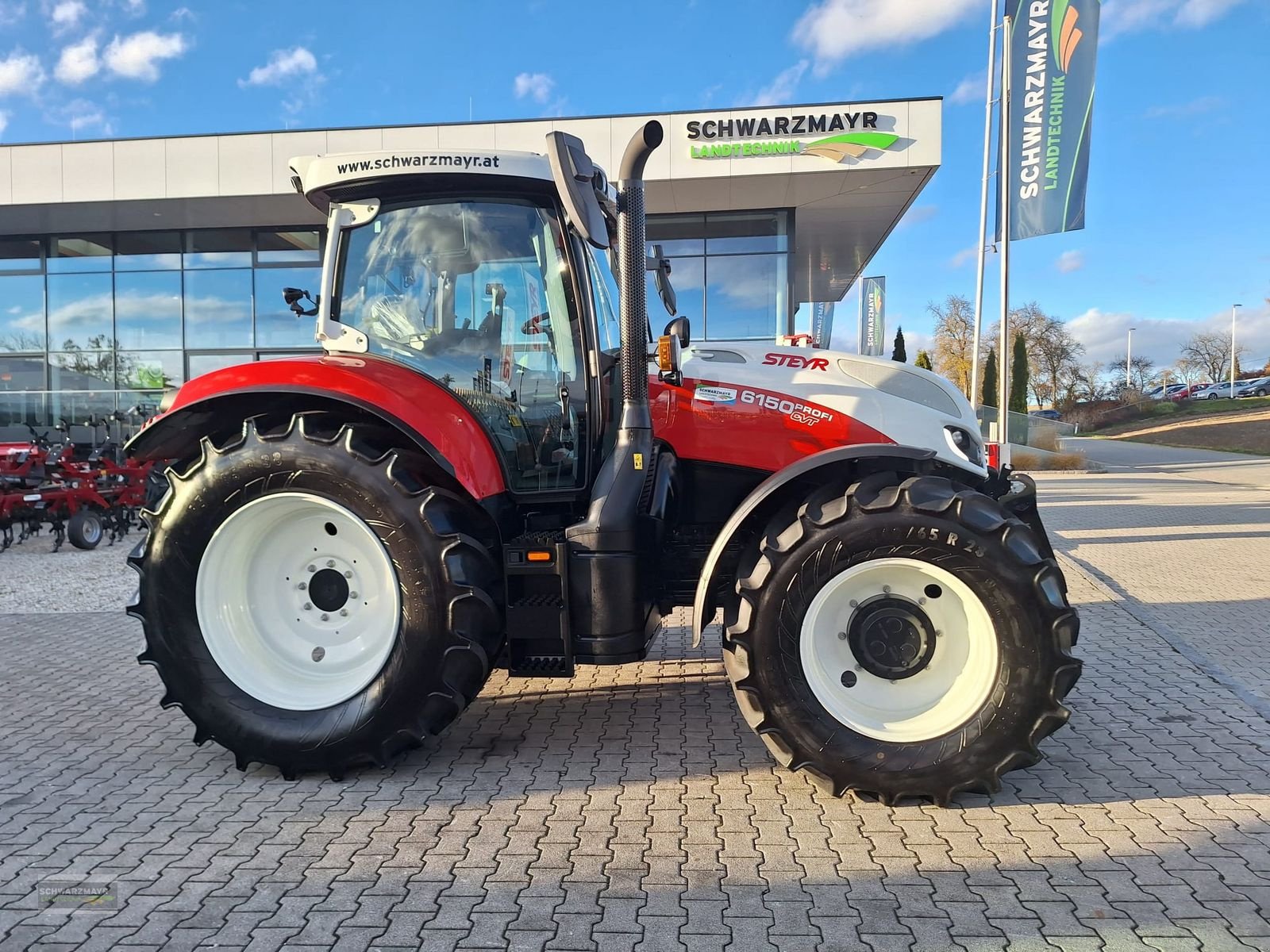 Traktor Türe ait Steyr 6150 Profi CVT, Neumaschine içinde Gampern (resim 2)
