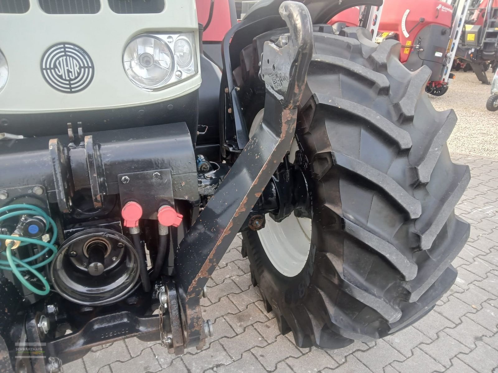 Traktor a típus Steyr 6160 CVT Komfort, Gebrauchtmaschine ekkor: Aurolzmünster (Kép 11)