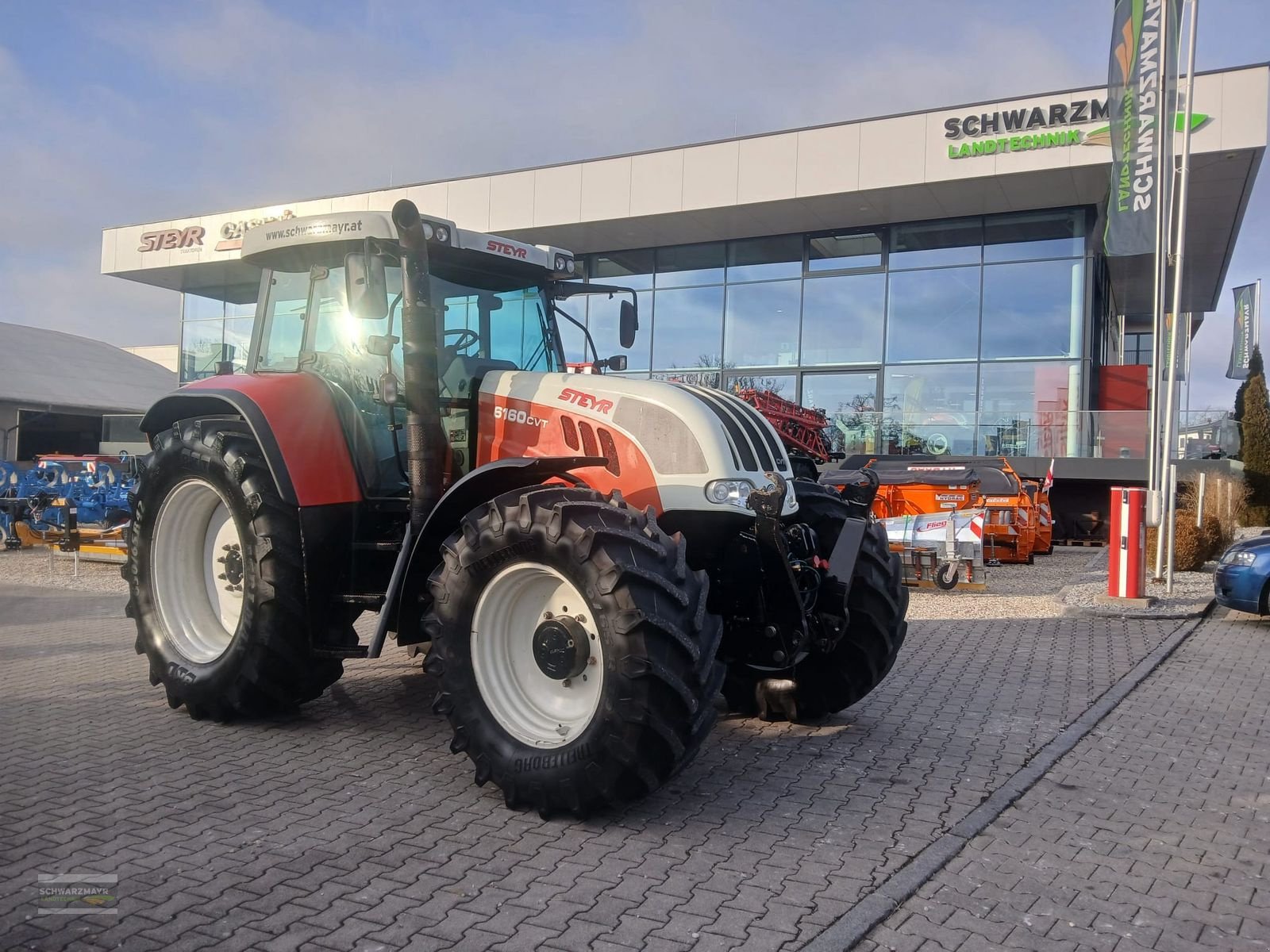 Traktor des Typs Steyr 6160 CVT Komfort, Gebrauchtmaschine in Gampern (Bild 1)