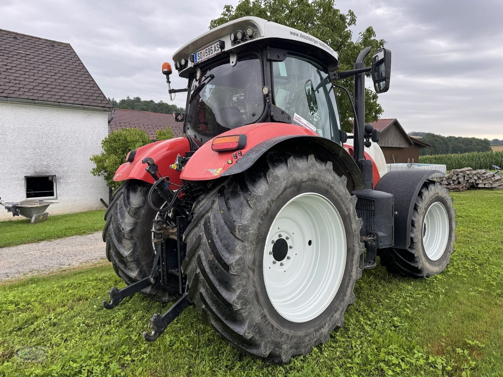Traktor Türe ait Steyr 6165 CVT Hi-eSCR Profi, Gebrauchtmaschine içinde Münzkirchen (resim 8)