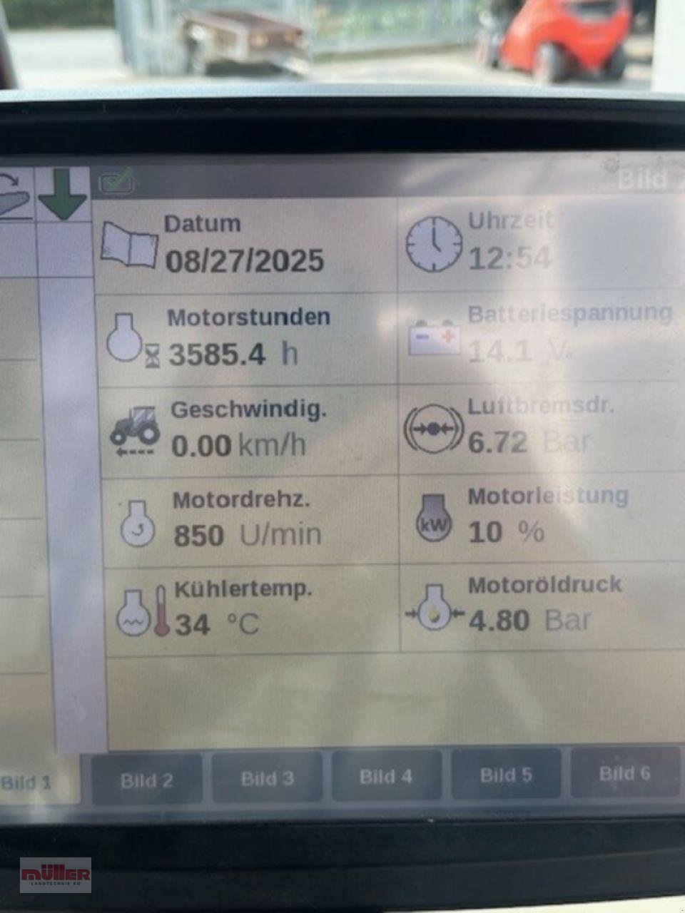 Traktor typu Steyr 6165 CVT, Gebrauchtmaschine v Holzhausen (Obrázek 8)