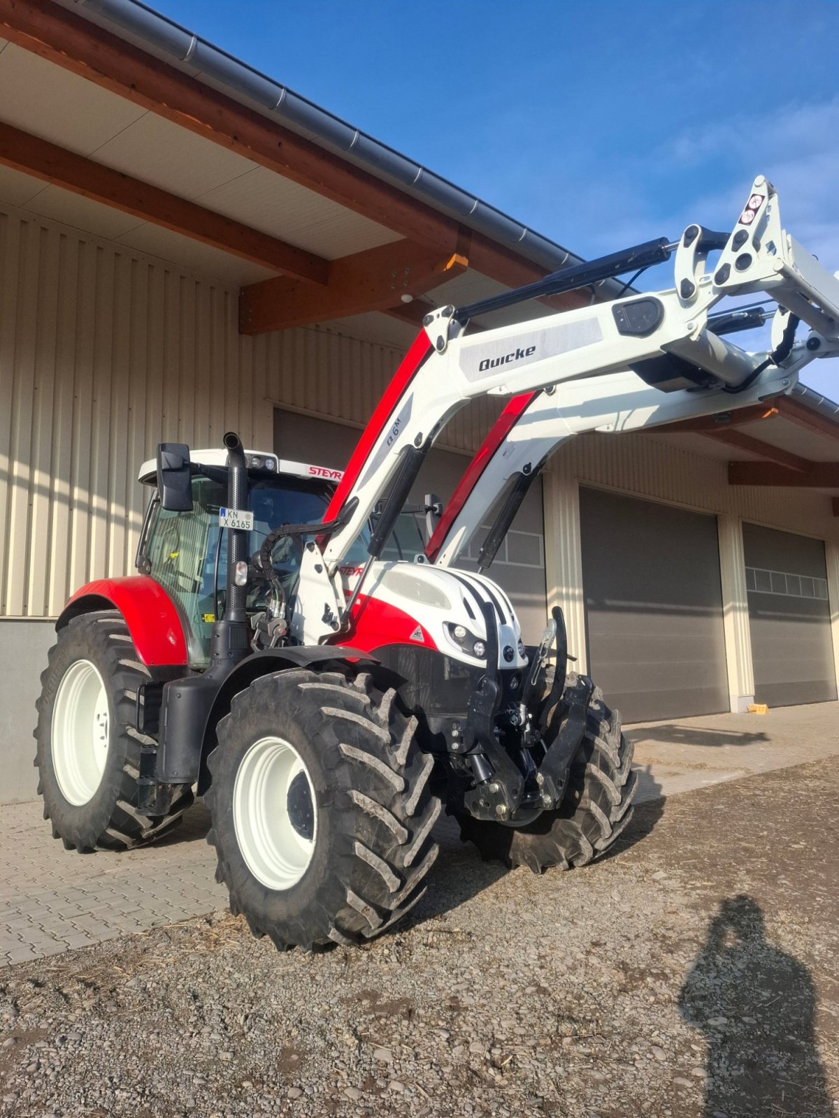 Traktor del tipo Steyr 6165 CVT, Gebrauchtmaschine en Steißlingen (Imagen 1)
