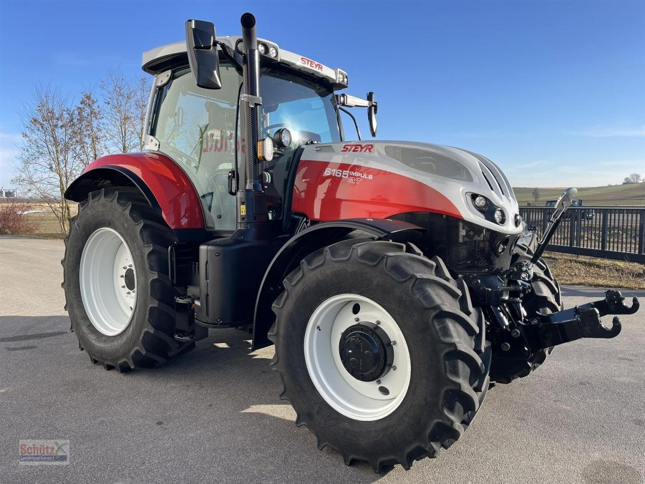 Traktor типа Steyr 6165 Impuls CVT, EE 2023, 430 h, Finanzierung möglich, Gebrauchtmaschine в Schierling (Фотография 8)