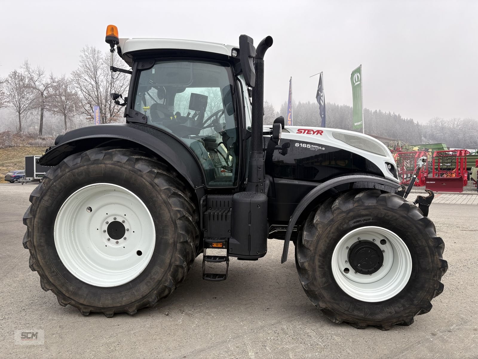 Traktor Türe ait Steyr 6165 Impuls CVT, Gebrauchtmaschine içinde St. Marein (resim 4)