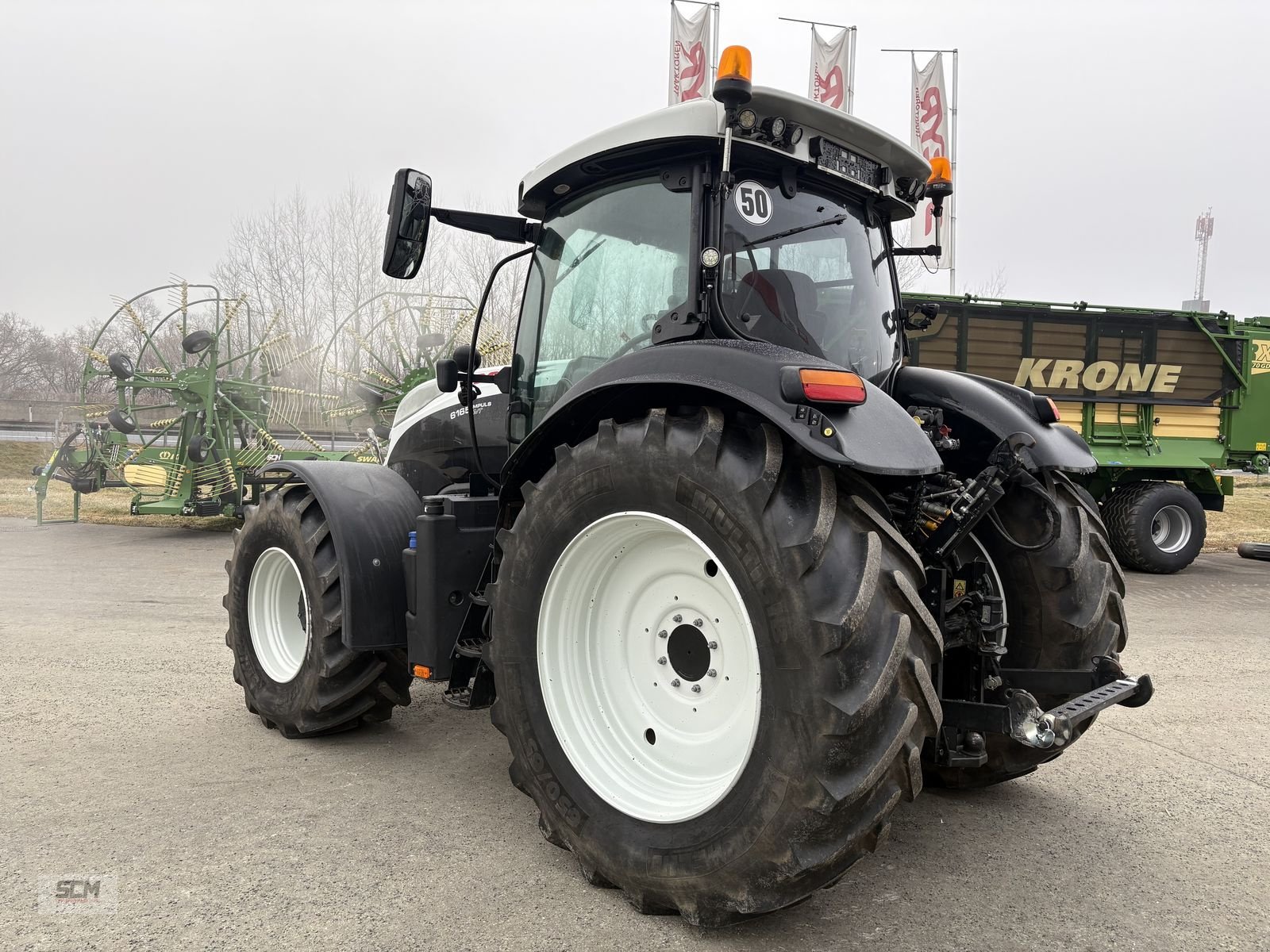 Traktor Türe ait Steyr 6165 Impuls CVT, Gebrauchtmaschine içinde St. Marein (resim 9)