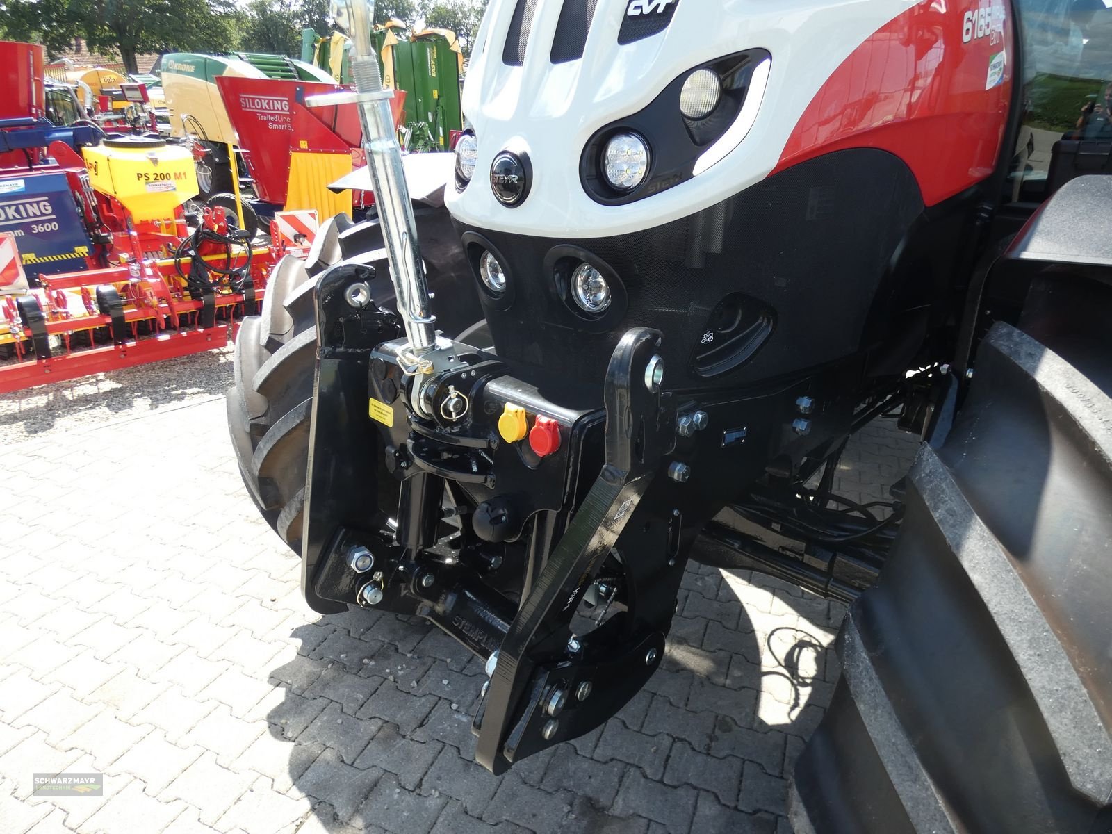Traktor of the type Steyr 6165 Impuls CVT, Neumaschine in Aurolzmünster (Picture 10)