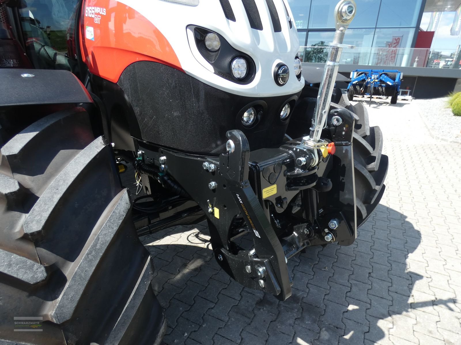 Traktor of the type Steyr 6165 Impuls CVT, Neumaschine in Aurolzmünster (Picture 9)