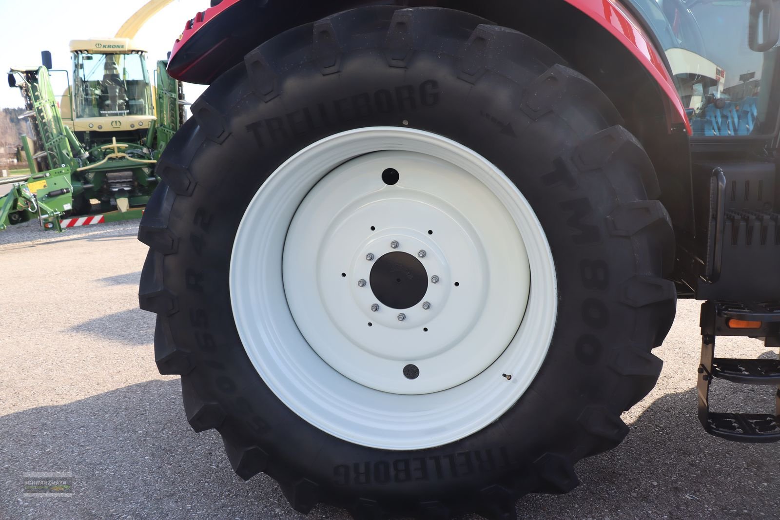 Traktor des Typs Steyr 6165 Impuls CVT, Mietmaschine in Gampern (Bild 8)