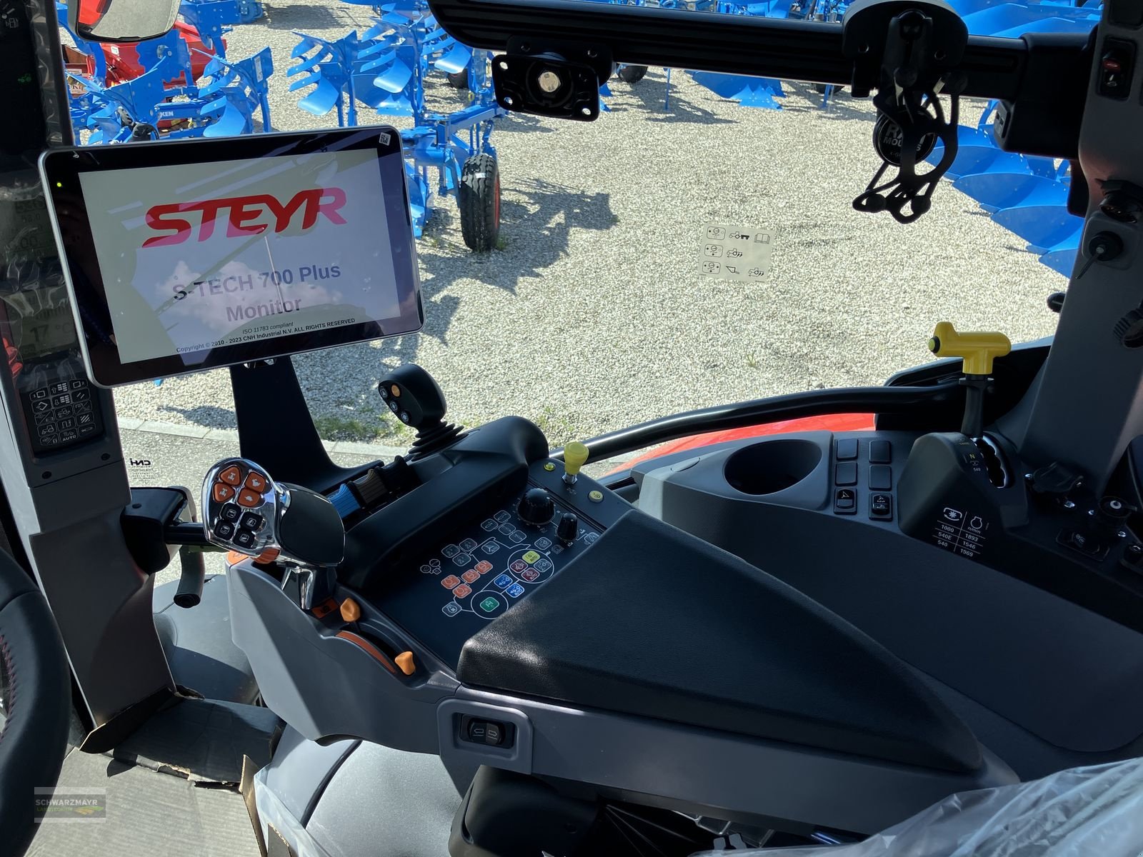 Traktor des Typs Steyr 6165 Impuls CVT, Mietmaschine in Gampern (Bild 20)