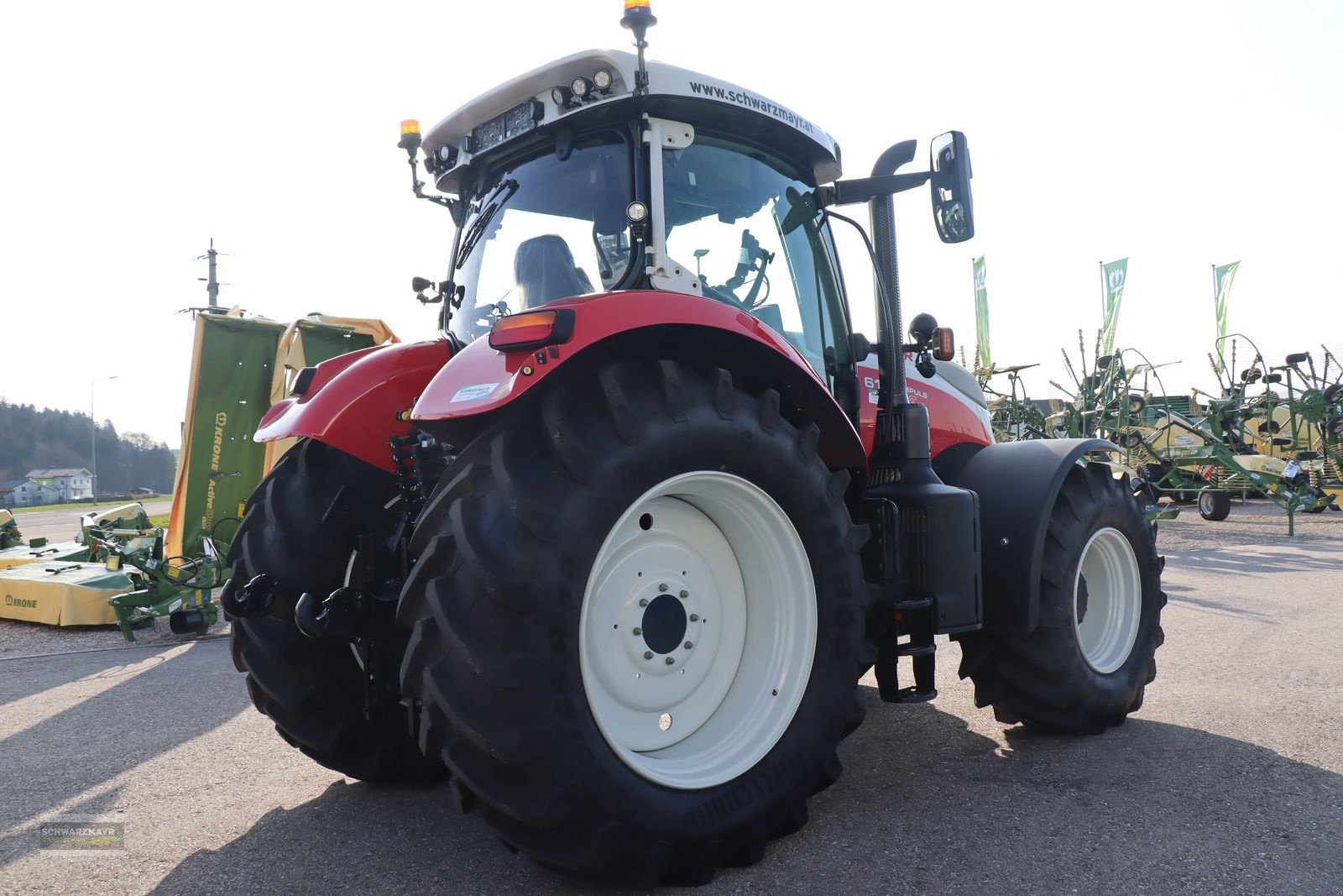 Traktor des Typs Steyr 6165 Impuls CVT, Mietmaschine in Gampern (Bild 3)