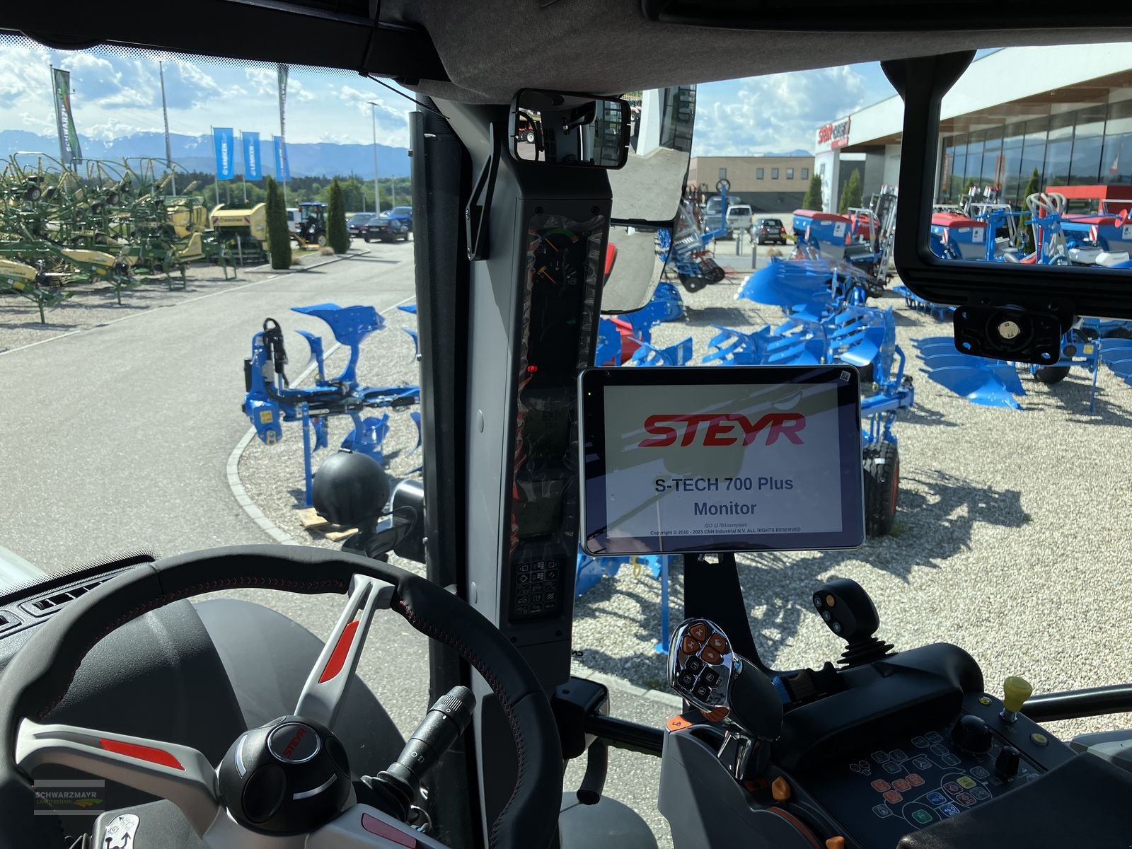 Traktor des Typs Steyr 6165 Impuls CVT, Mietmaschine in Gampern (Bild 22)