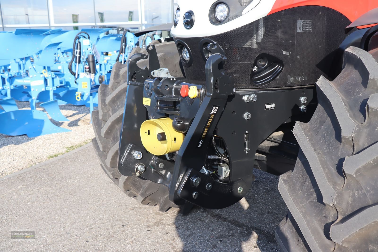 Traktor des Typs Steyr 6165 Impuls CVT, Mietmaschine in Gampern (Bild 12)