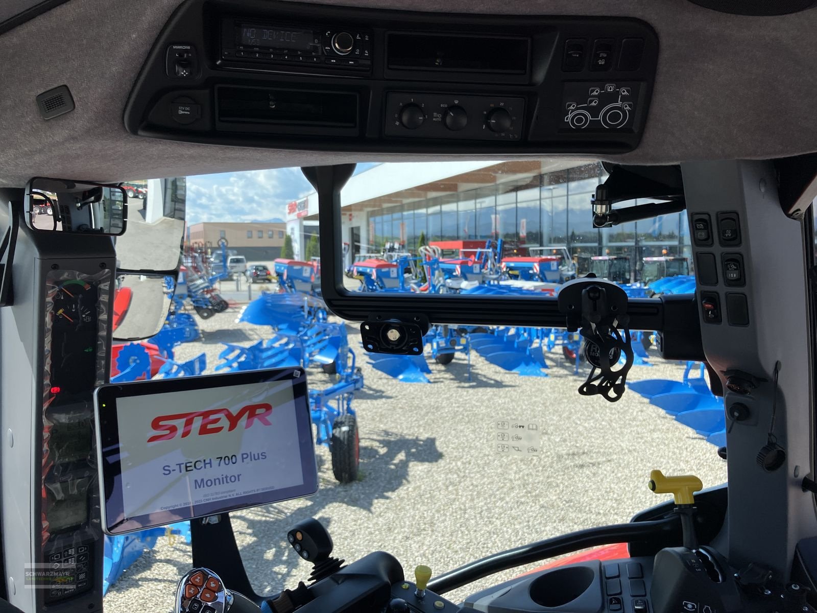 Traktor des Typs Steyr 6165 Impuls CVT, Mietmaschine in Gampern (Bild 21)