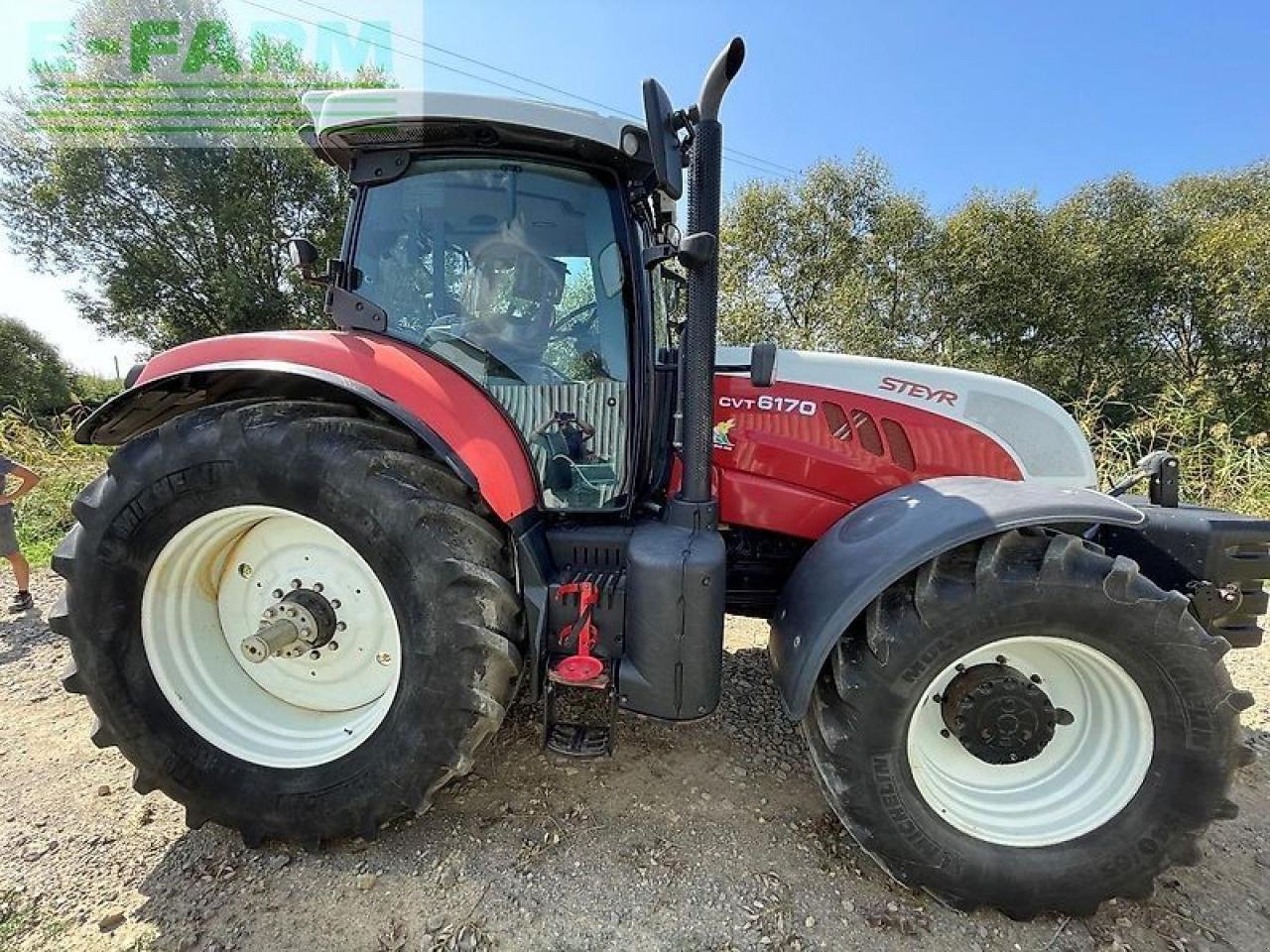 Traktor typu Steyr 6170 cvt, Gebrauchtmaschine w SZEGED (Zdjęcie 16)